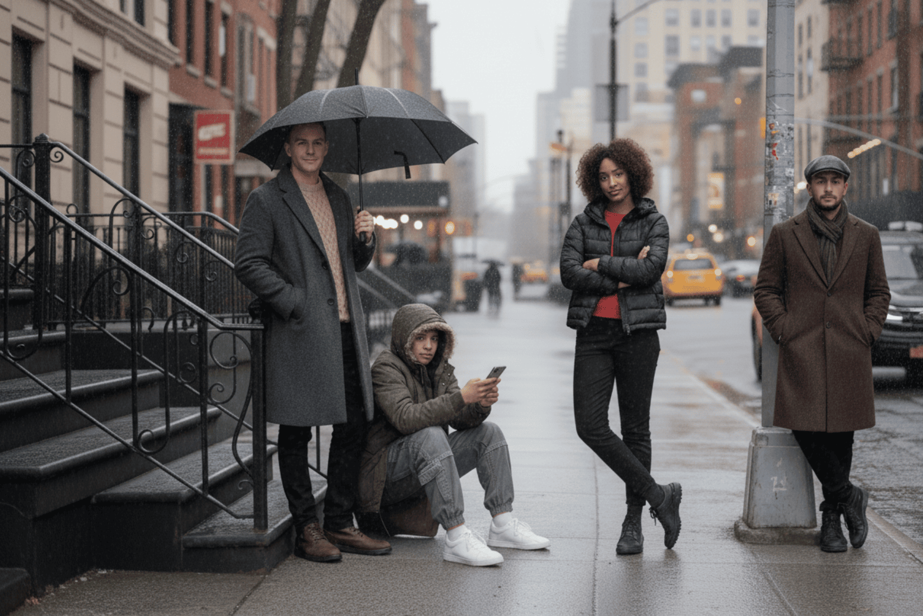 Kläder för vått och kallt