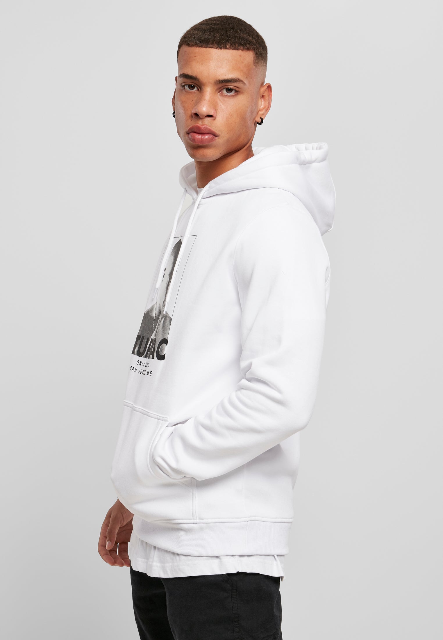 2Pac Prayer Hoody white XXL - workoutbrands.com