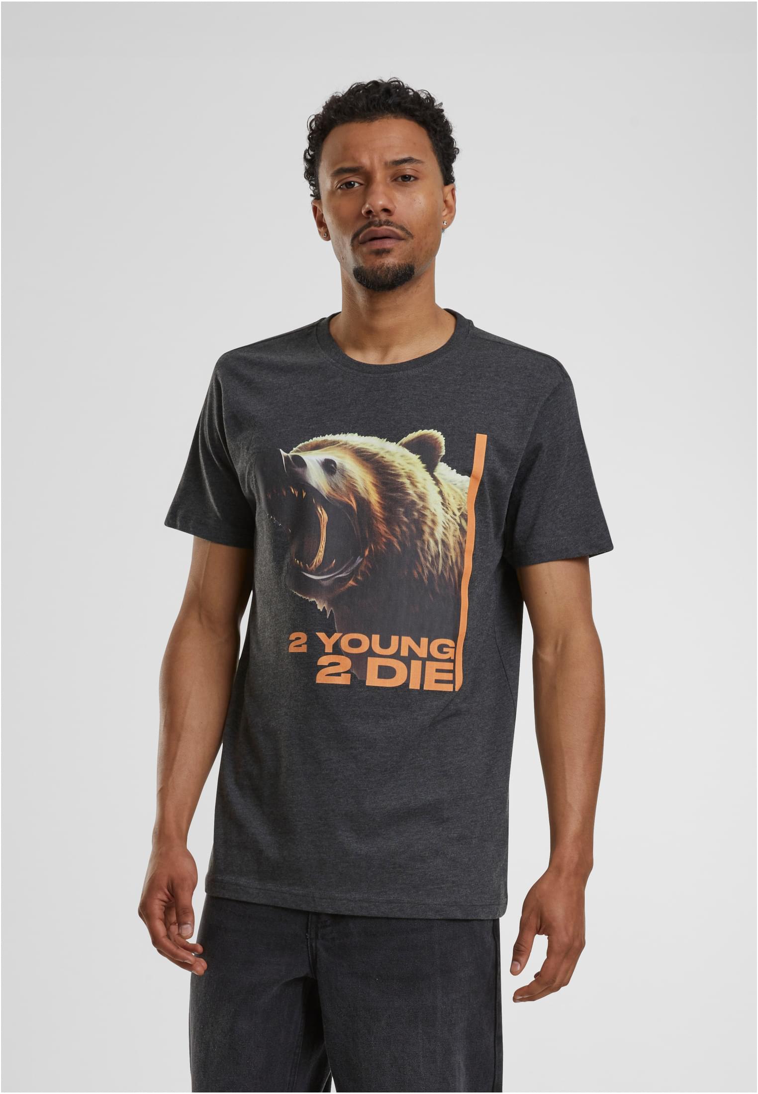 2 Young 2 Die Tee charcoal XXL - workoutbrands.com