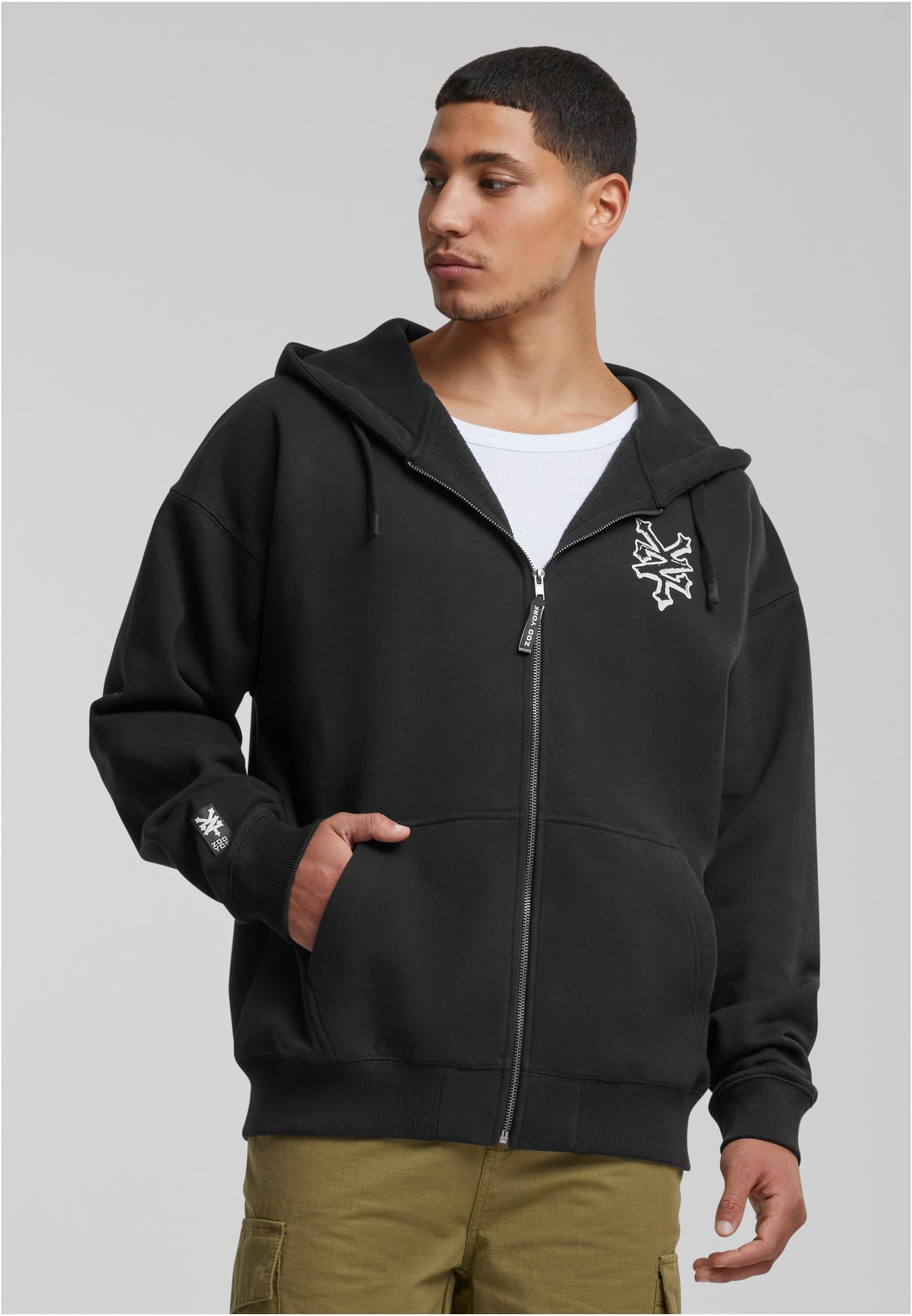 ZY Skeleton Zip Hoodie