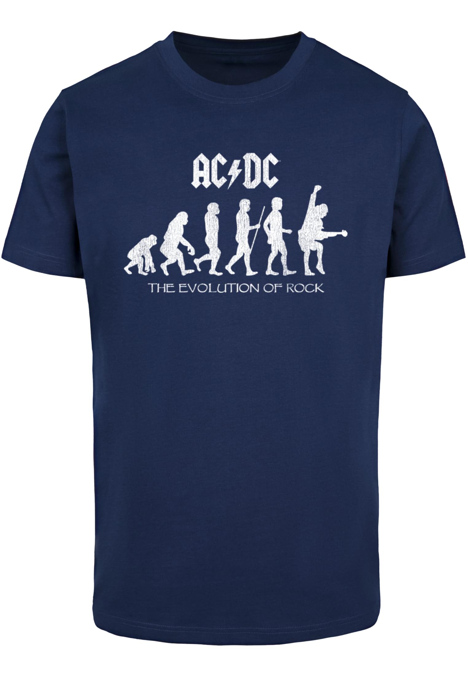 ACDC - Evolution Of Rock T-Shirt bottlegreen XXL - workoutbrands.com
