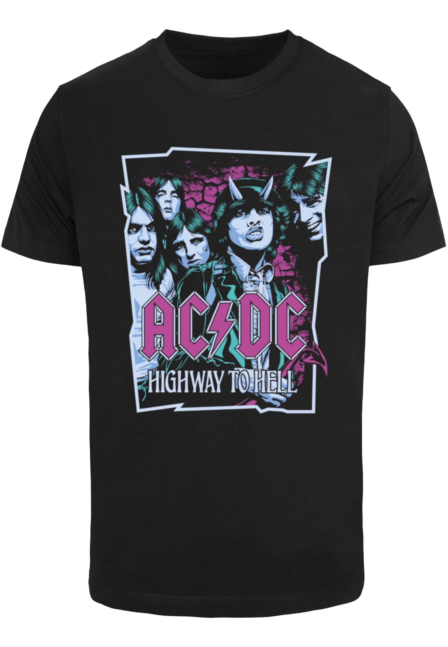 ACDC - Higway to Hell T-Shirt light navy XXL - workoutbrands.com