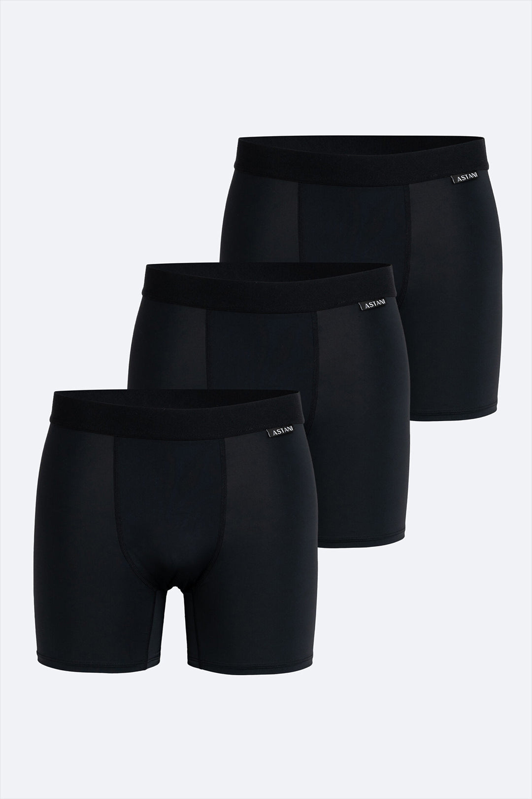 A 3-Pack AYME Boxer Underwear - Black - workoutbrands.com