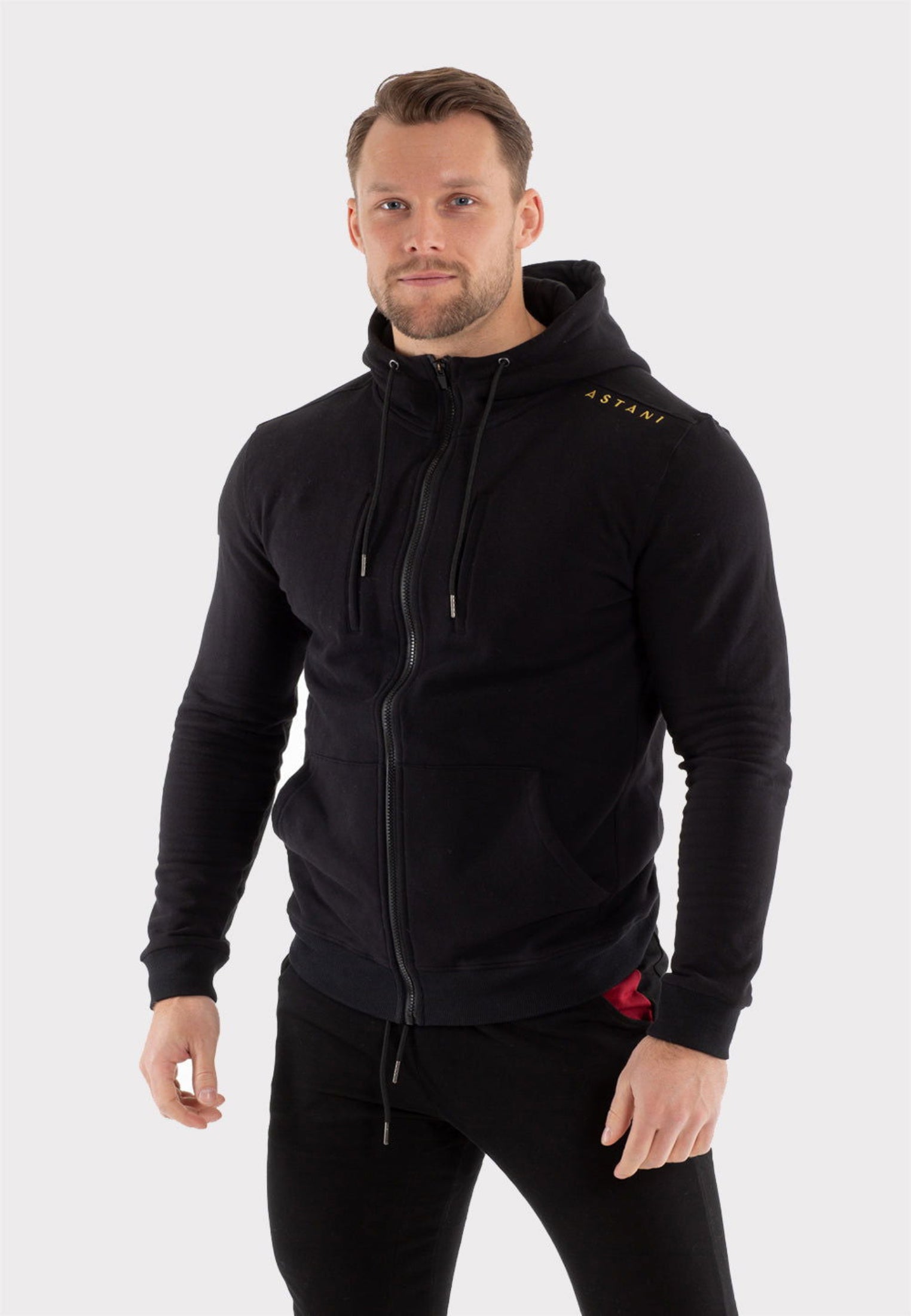 A APEX Zip Hoodie - Black - workoutbrands.com