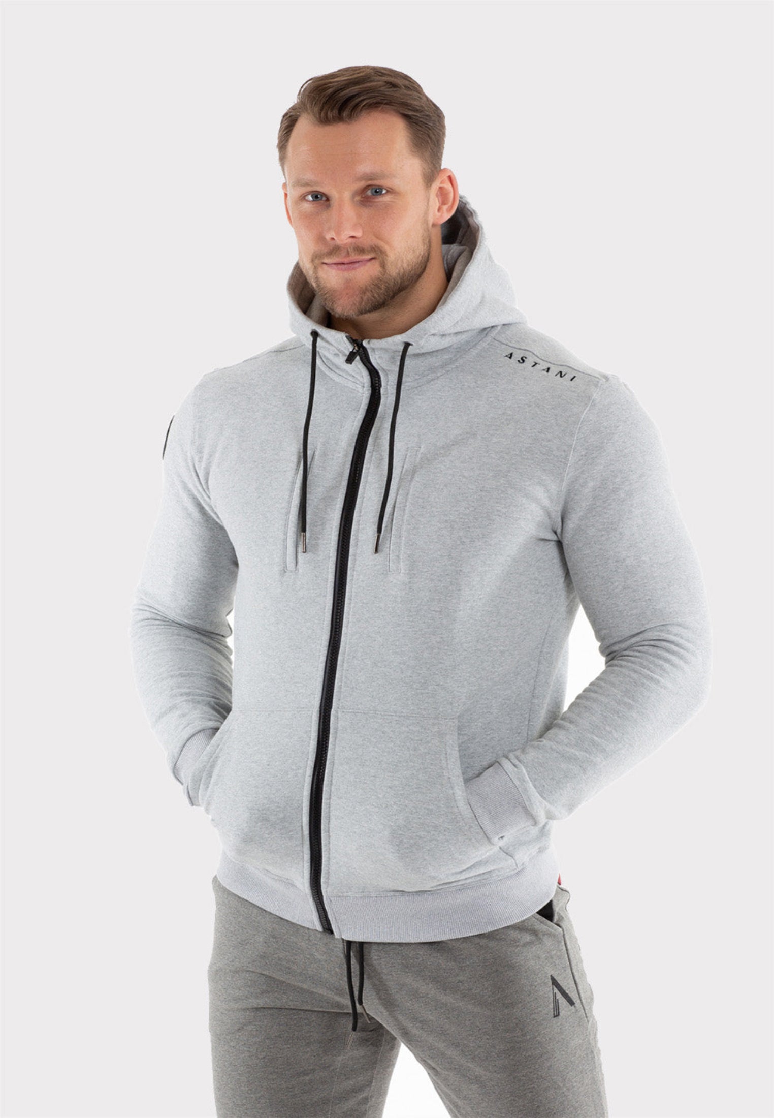 A APEX Zip Hoodie - Gray - workoutbrands.com