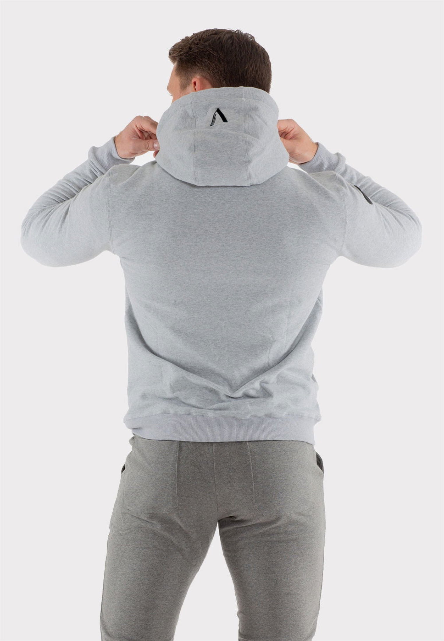 A APEX Zip Hoodie - Gray - workoutbrands.com