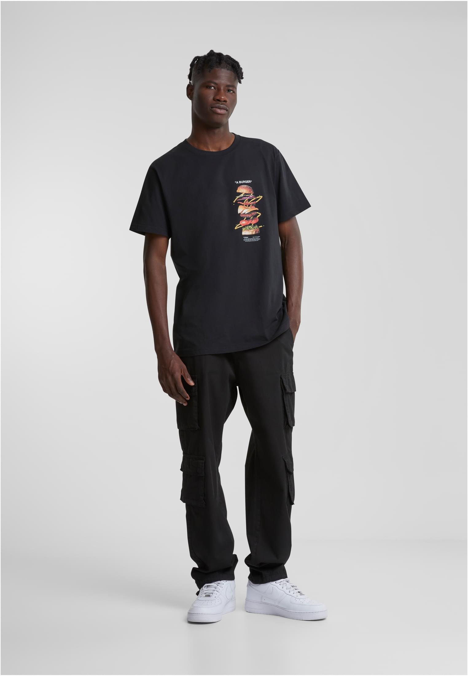 A Burger Tee white XXL - workoutbrands.com