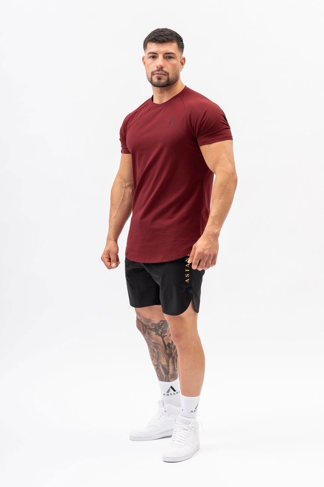 A CODE T-Shirt - Burgundy - workoutbrands.com