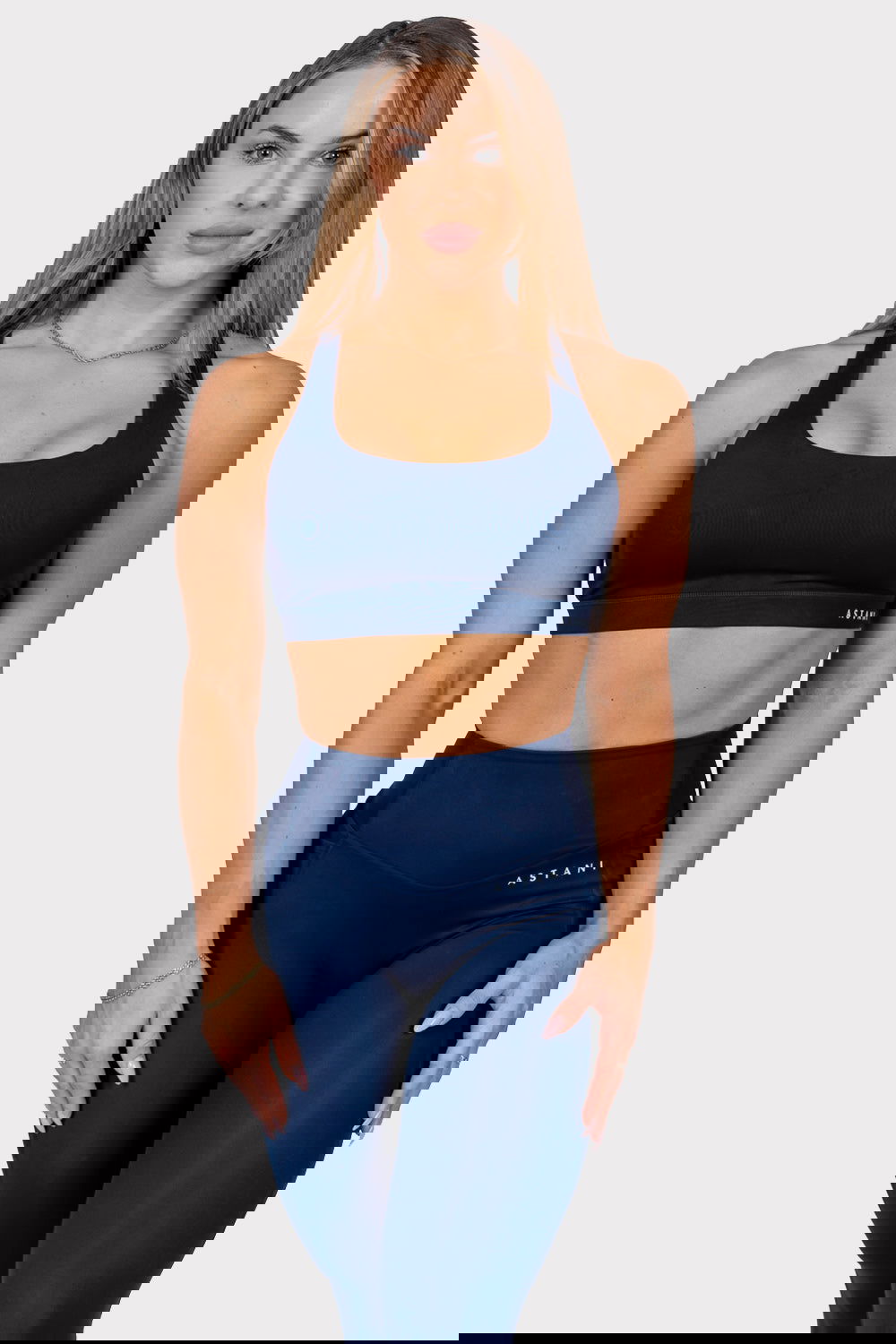 A ESSENCE Top - Blue - workoutbrands.com