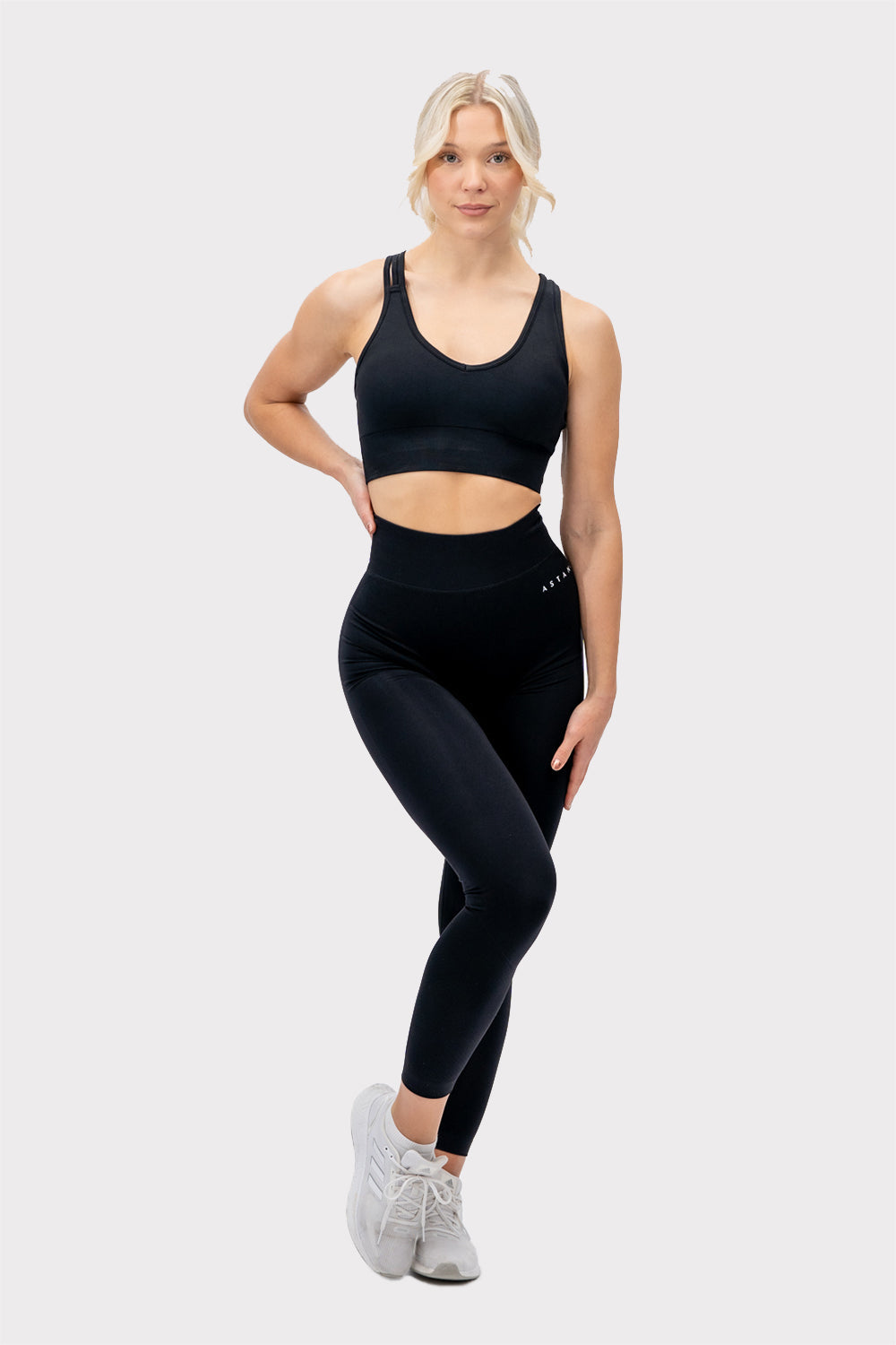 A EVE Seamless Tights - Black - workoutbrands.com