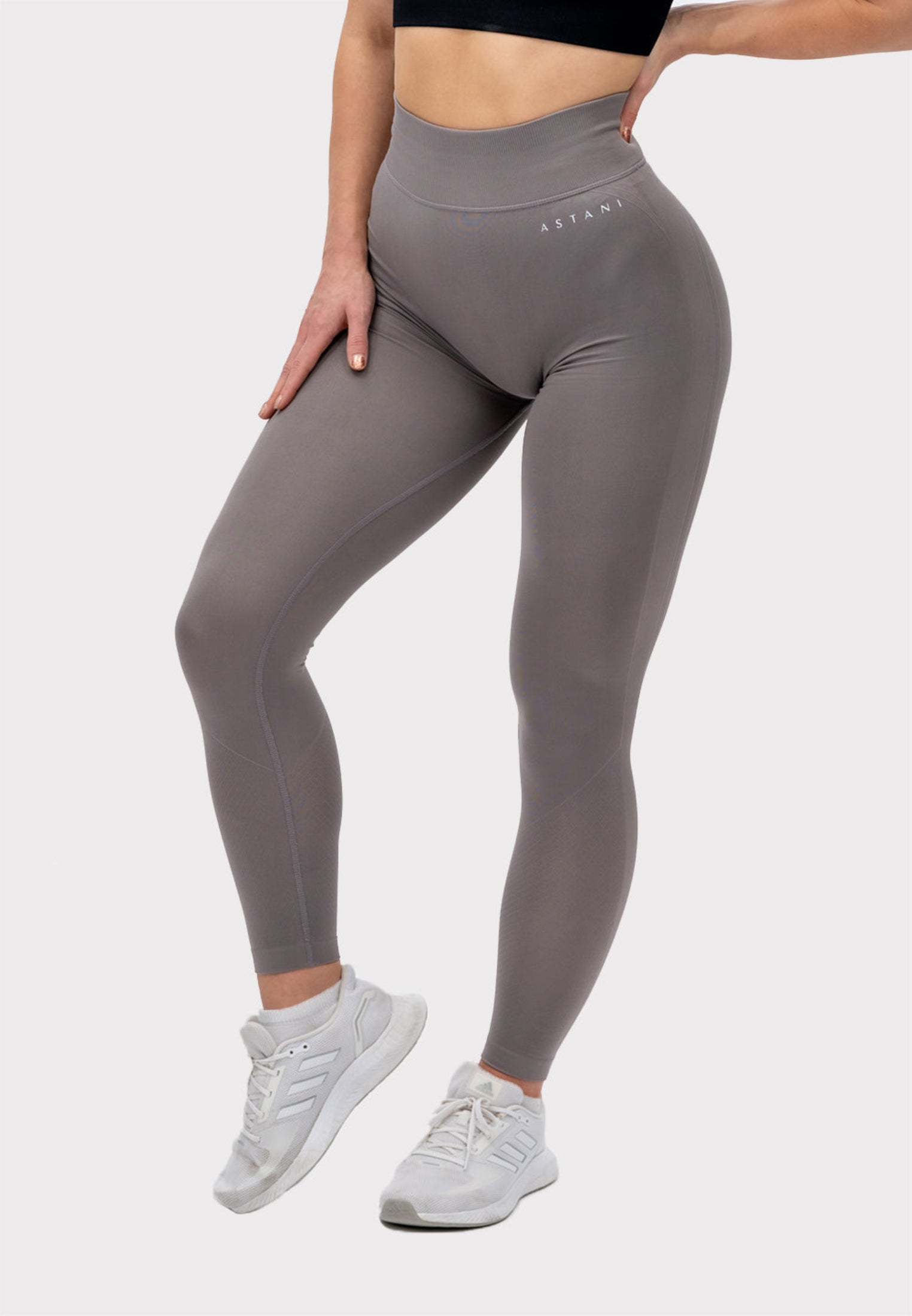 A EVE Seamless Tights - Khaki - workoutbrands.com