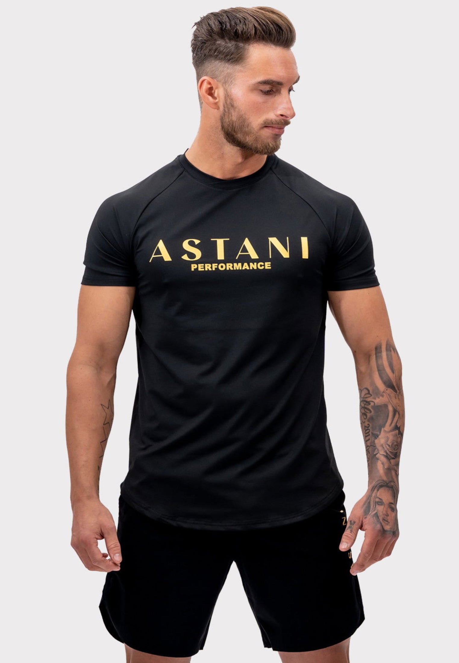 A Forza T-Shirt - Black - workoutbrands.com