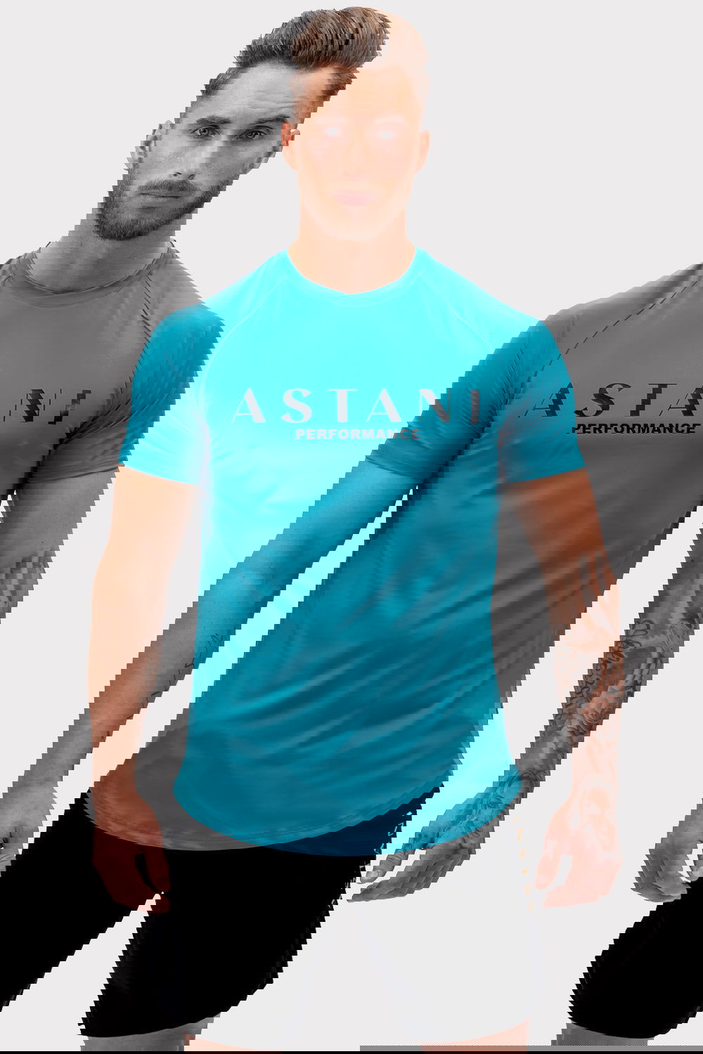 A Forza T-Shirt - Teal - workoutbrands.com