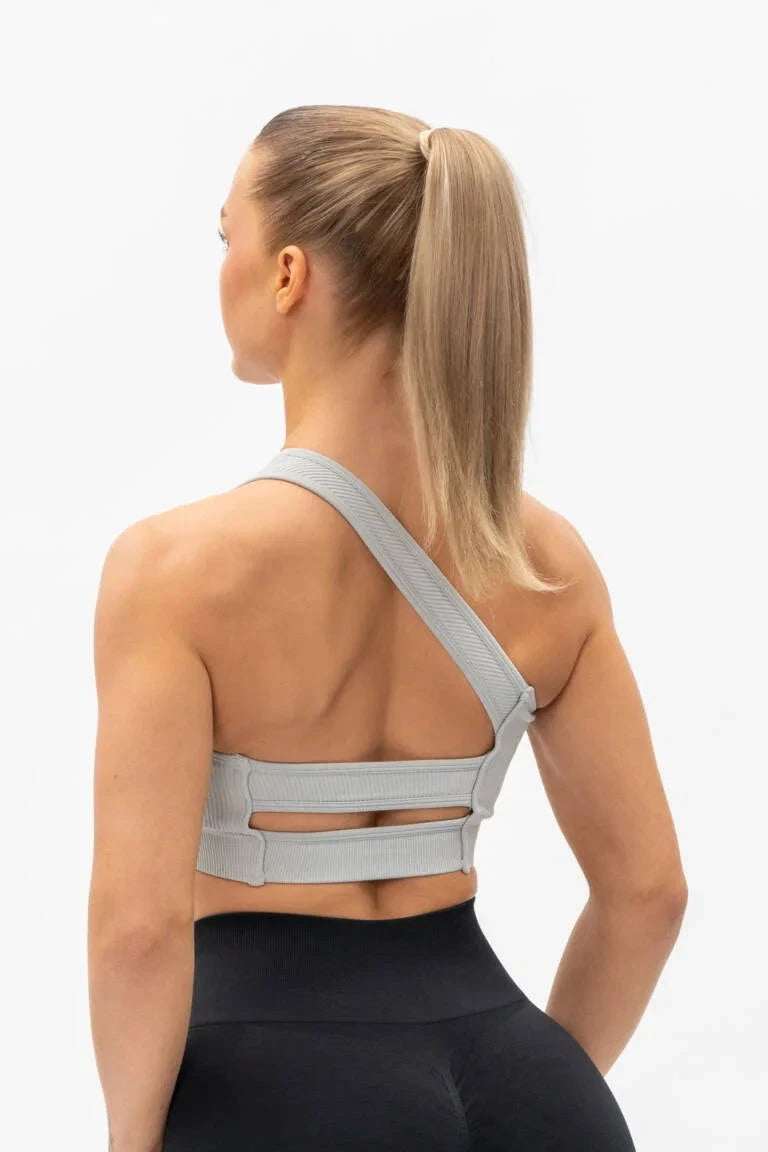A GLAM Top - Gray - workoutbrands.com