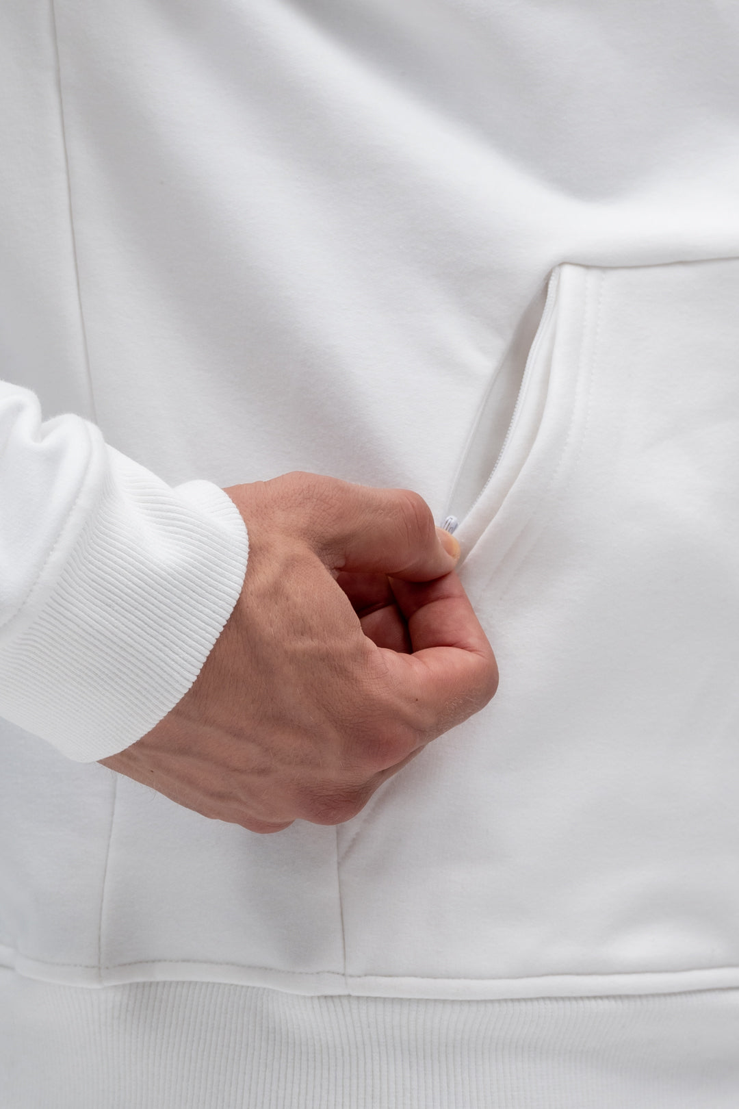 A MASSIMO Hoodie - White - workoutbrands.com