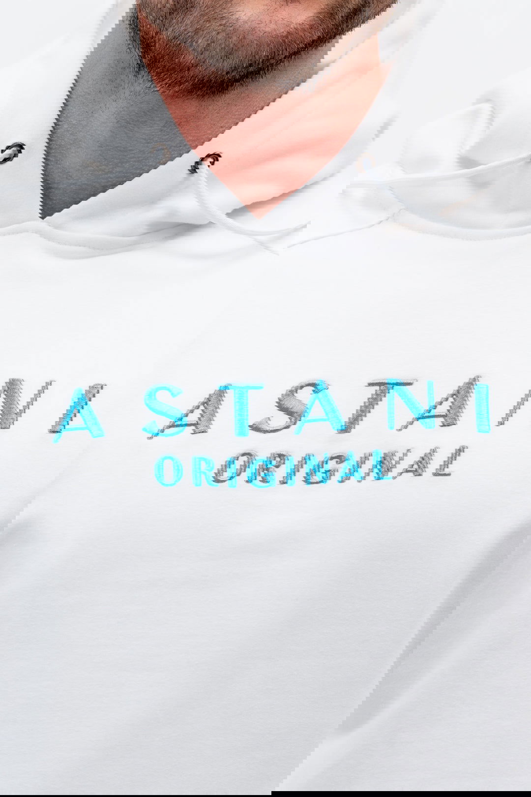 A MASSIMO Hoodie - White - workoutbrands.com