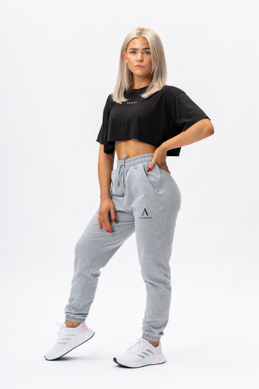 A Modena Sweatpants - Gray - workoutbrands.com