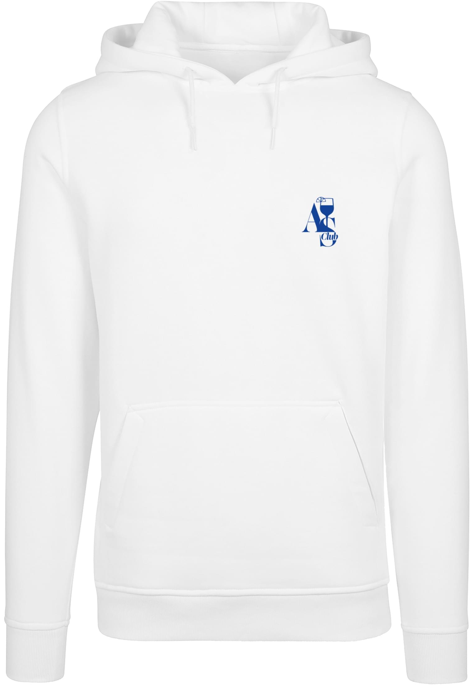 A S Club Hoody white XXL - workoutbrands.com