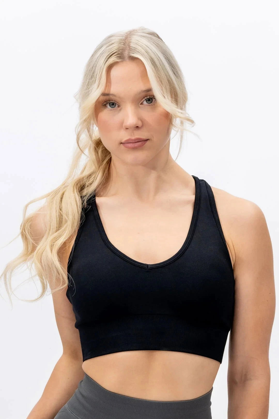 A Sassy Top - Black - workoutbrands.com