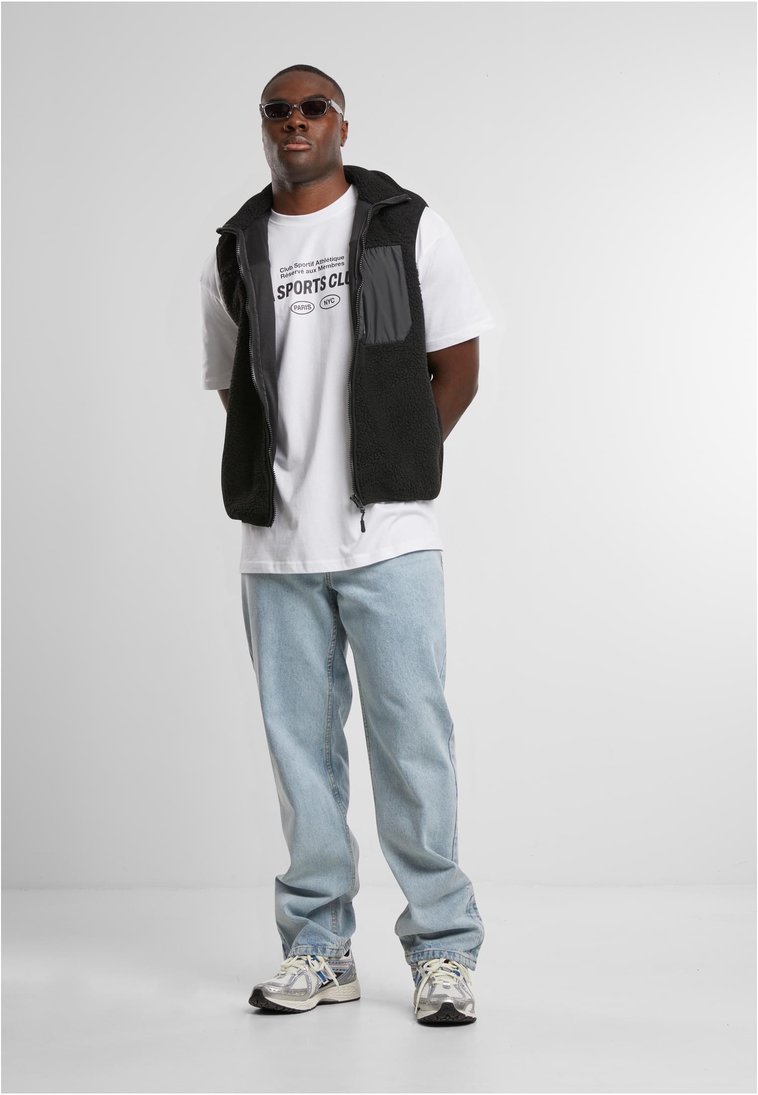 A Sportsclub Oversize Tee white XXL - workoutbrands.com