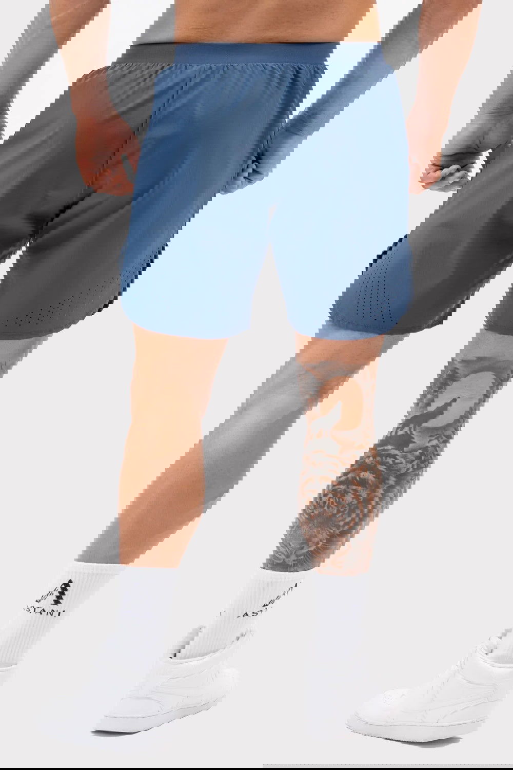 A VELOCE Shorts - Blue - workoutbrands.com