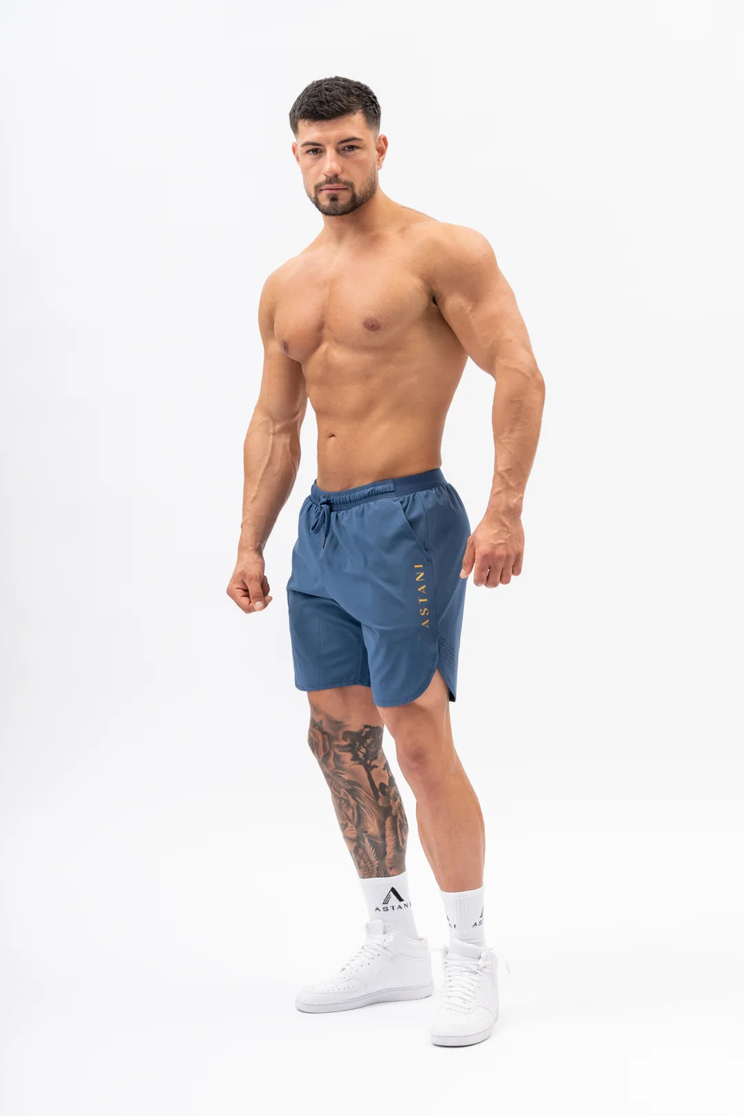 A VELOCE Shorts - Blue - workoutbrands.com