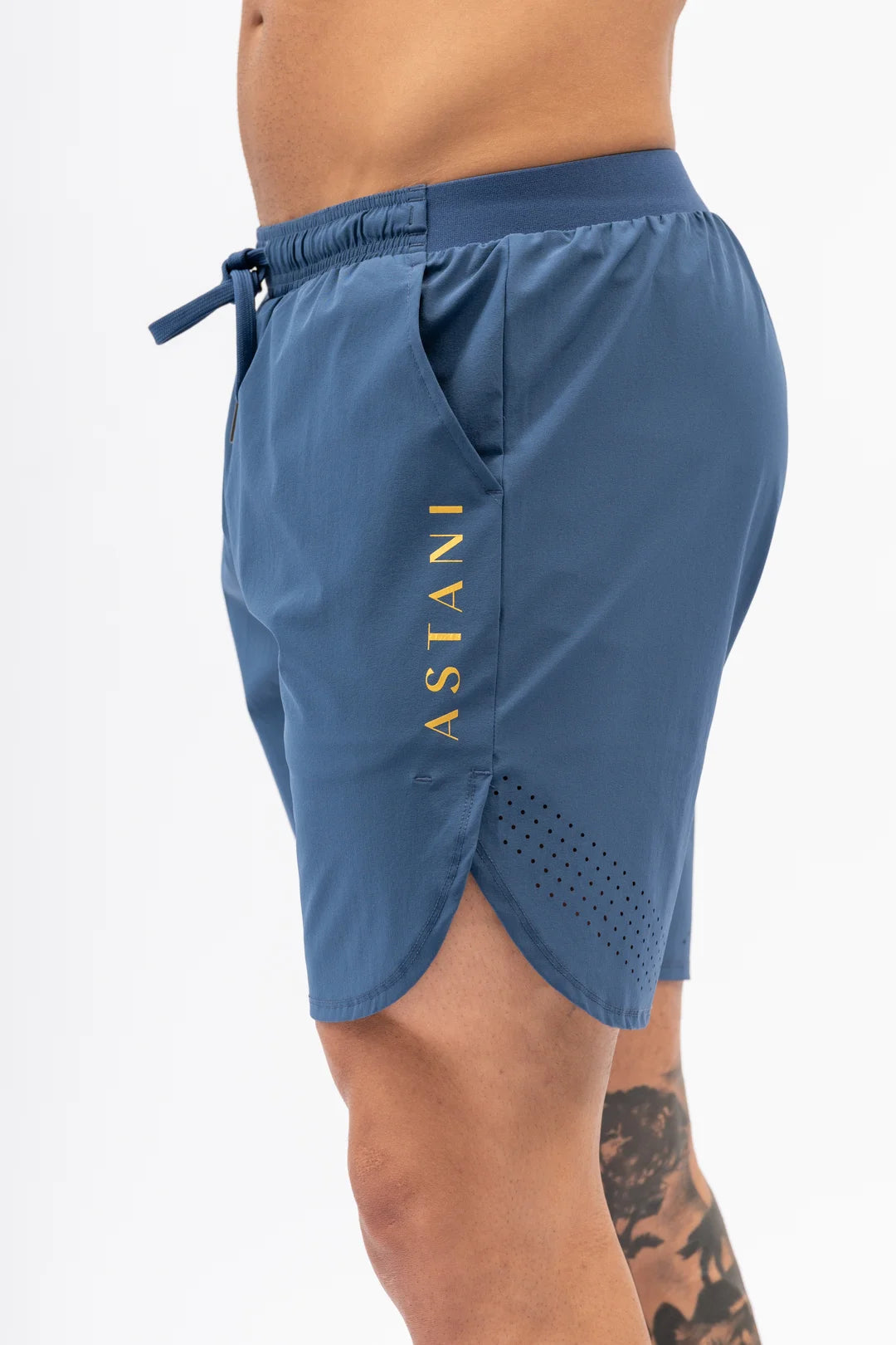 A VELOCE Shorts - Blue - workoutbrands.com