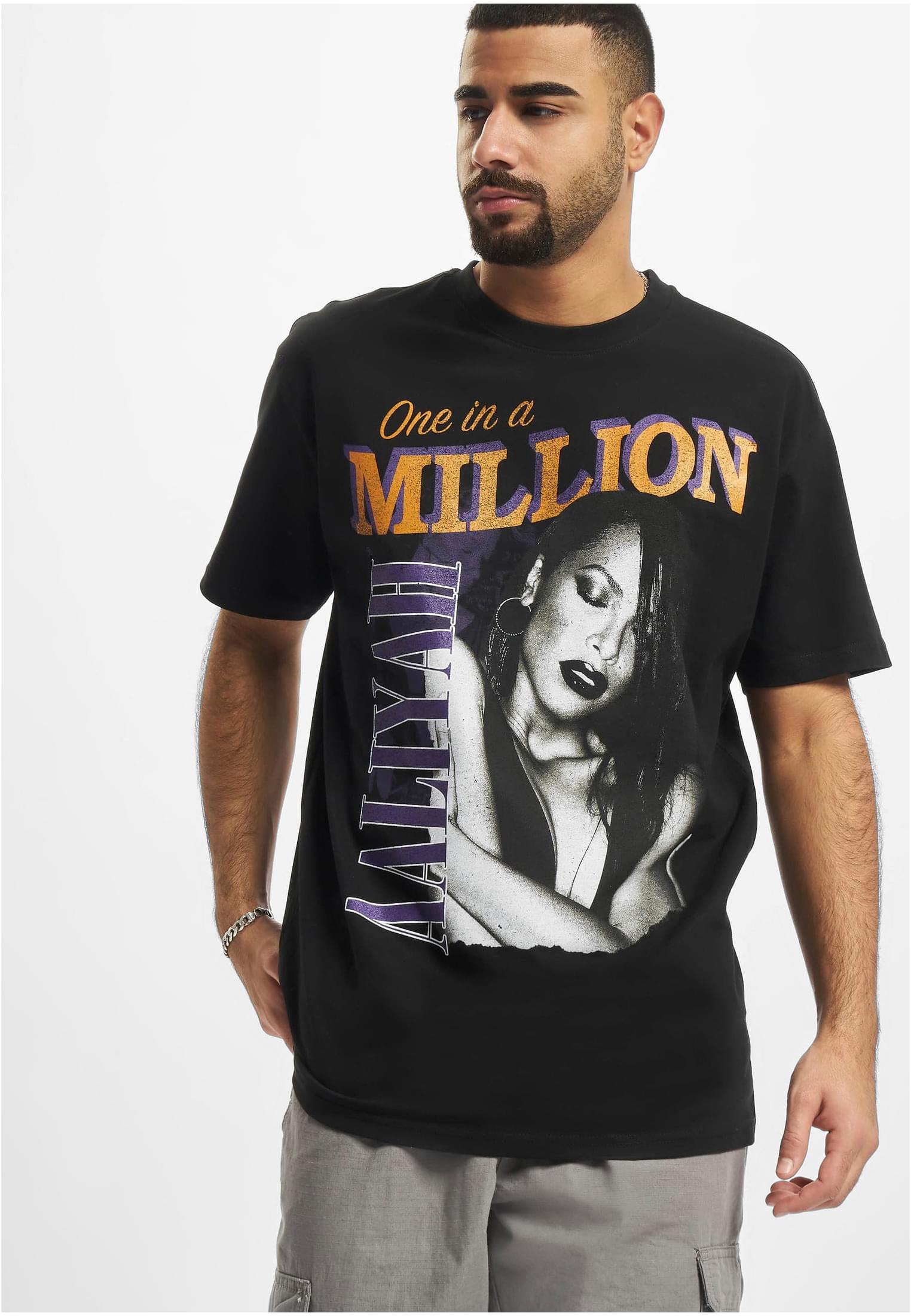 Aaliyah One In A Million Oversize Tee black XXL - workoutbrands.com