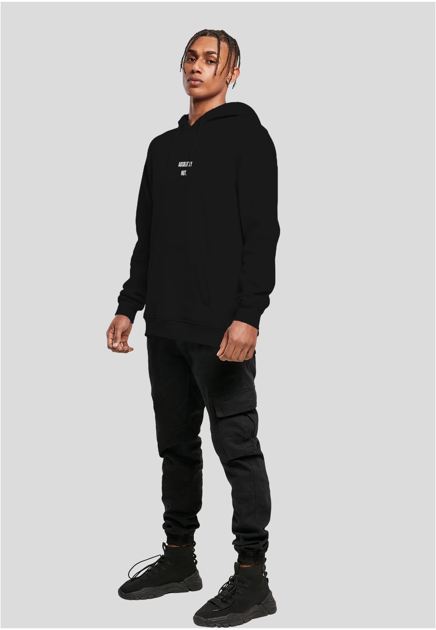 Absolutely Not Hoody black XXL - workoutbrands.com
