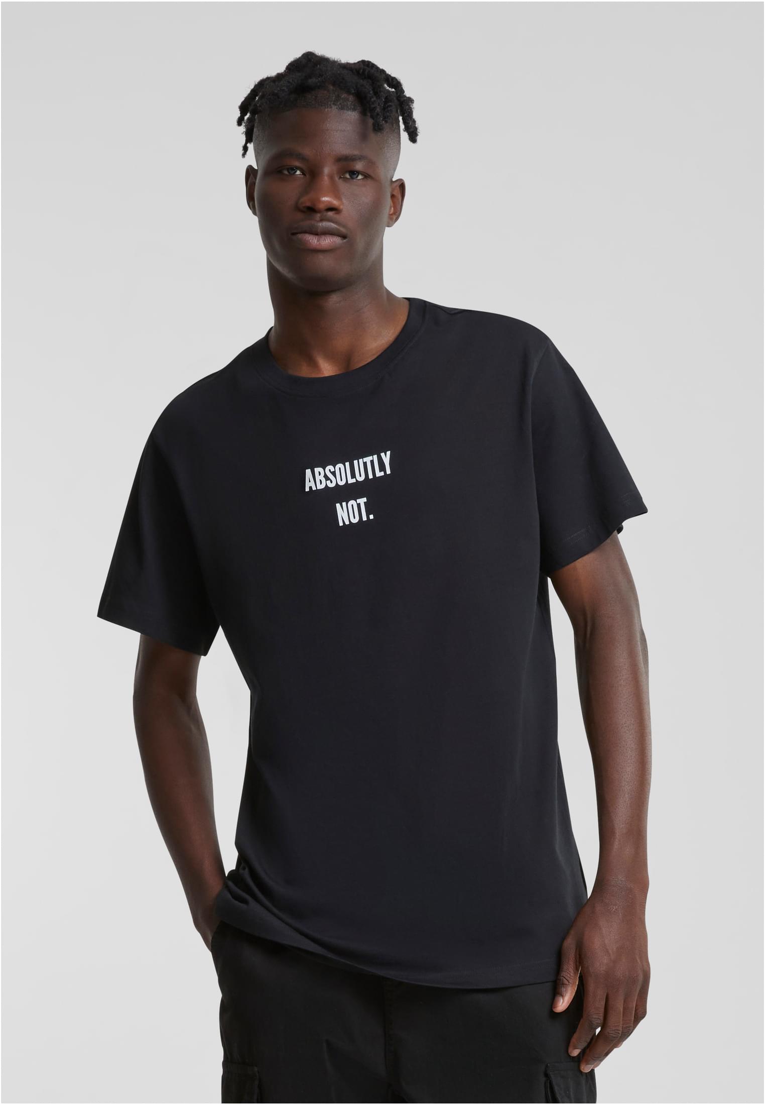 Absolutely Not Tee white XXL - workoutbrands.com