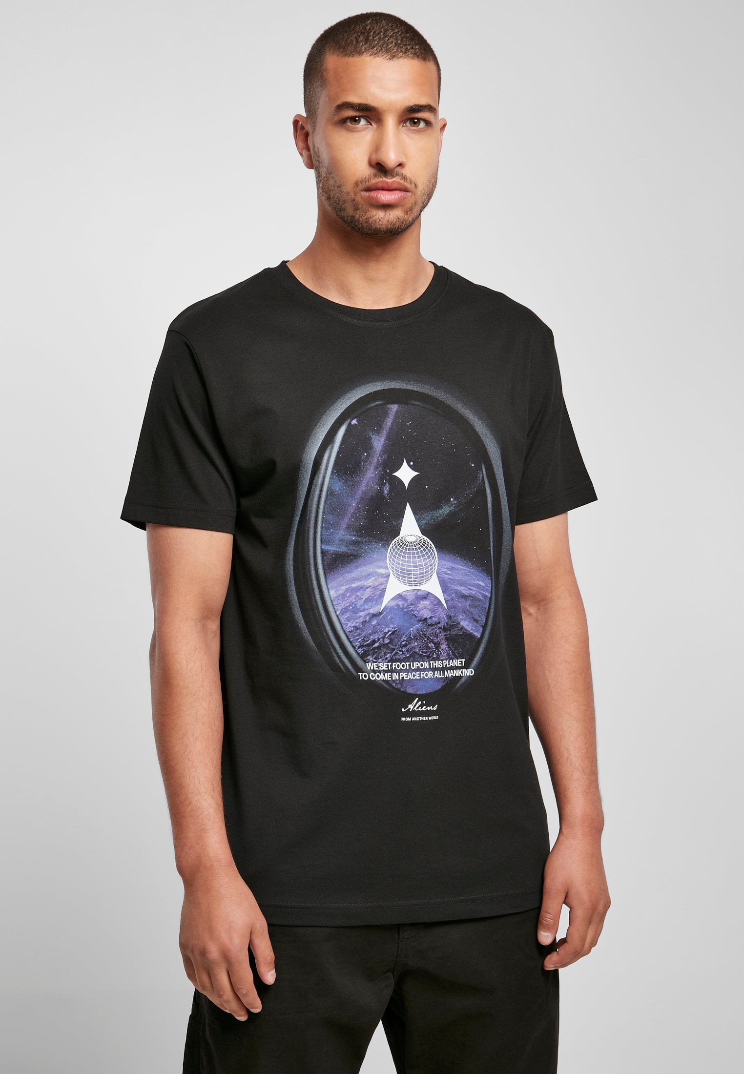 Alien Planet Tee black XXL - workoutbrands.com