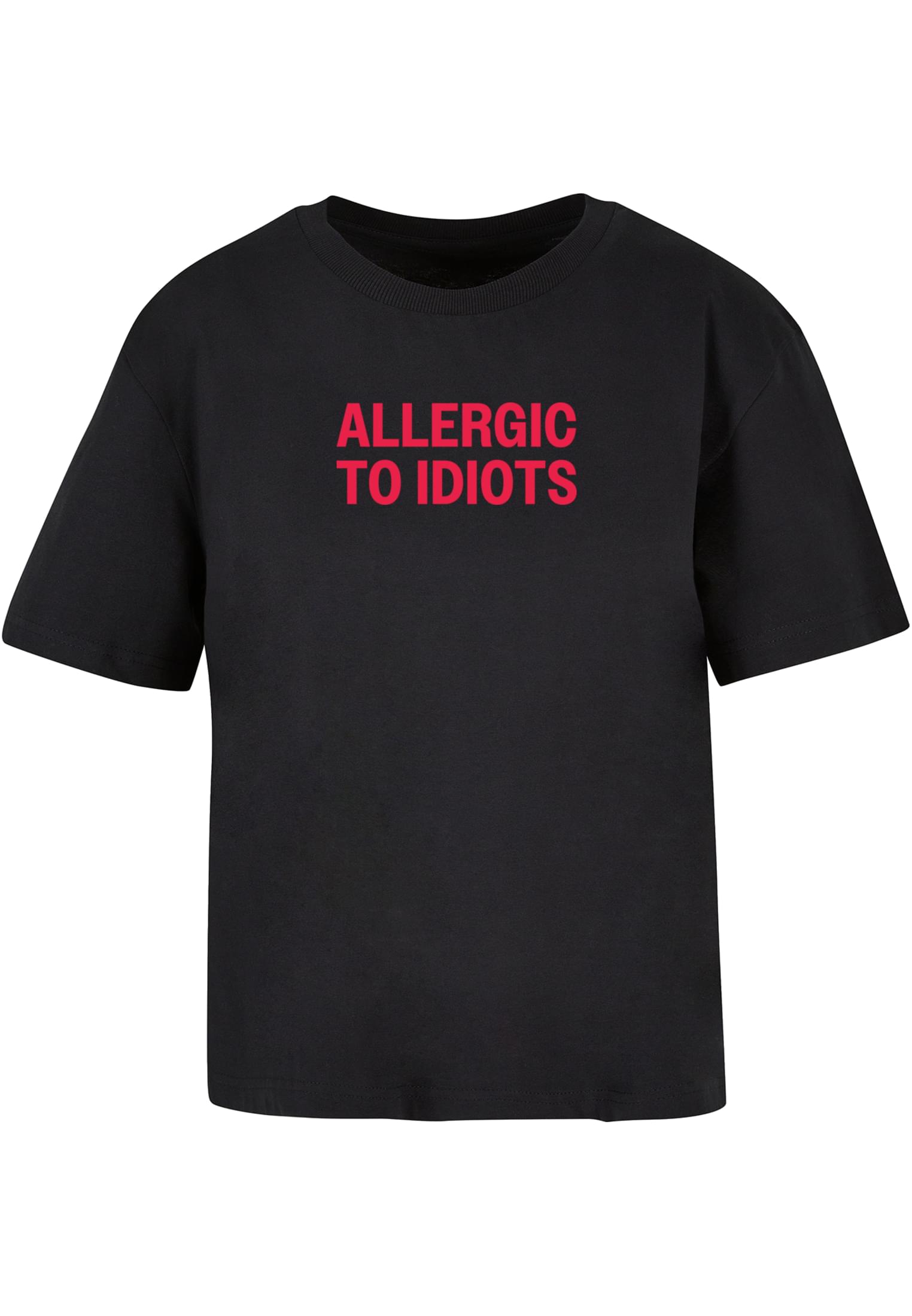 Allergic To Idiots Tee white XXL - workoutbrands.com