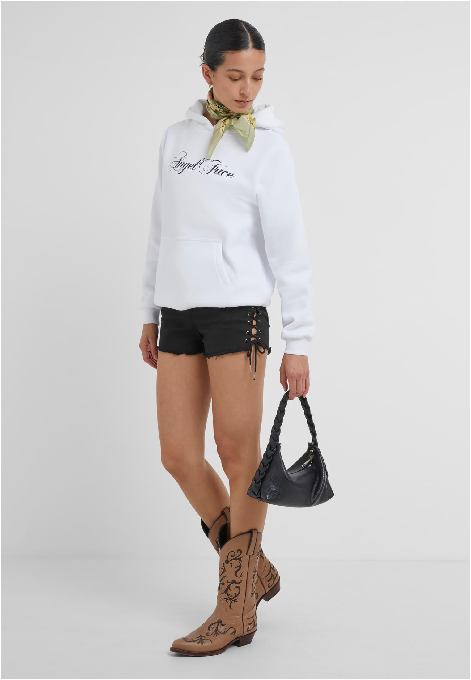 Angel Face Ladies Fluffy Hoody white XXL - workoutbrands.com