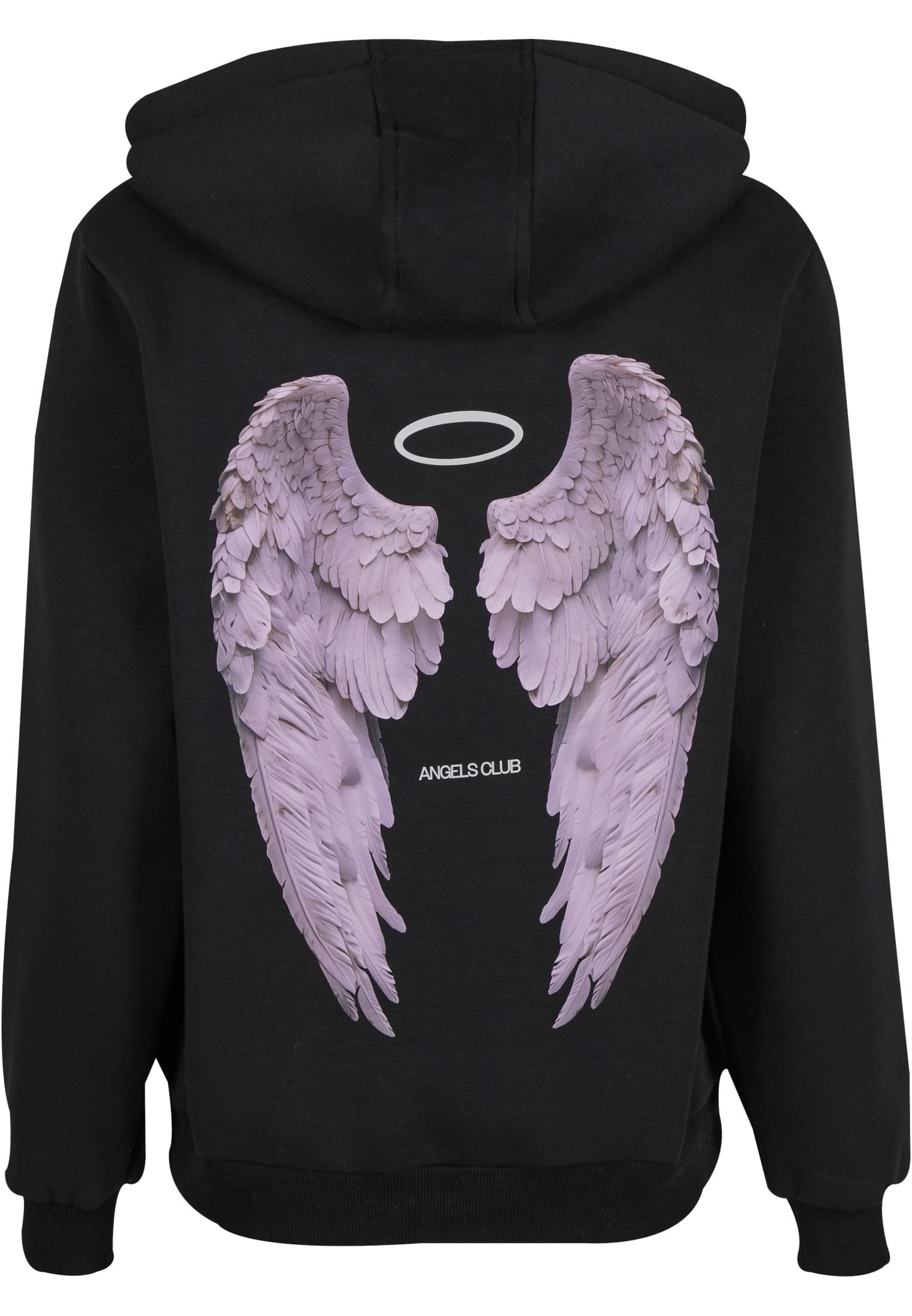 Angels Club Ladies Fluffy Hoody lightasphalt XXL - workoutbrands.com