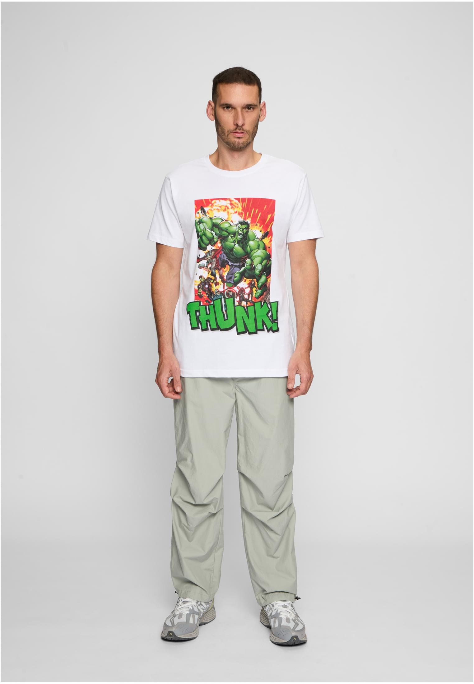 Avengers Explosion Tee white XXL - workoutbrands.com