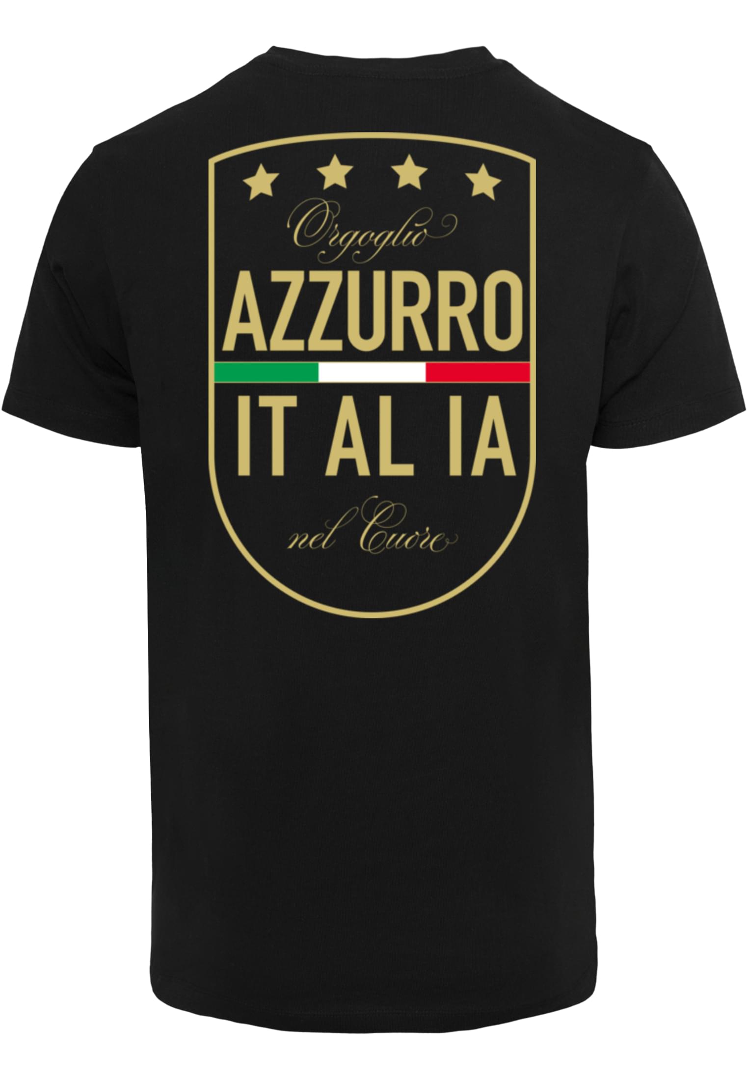 Azurro Italia Crest Tee lightasphalt XXL - workoutbrands.com