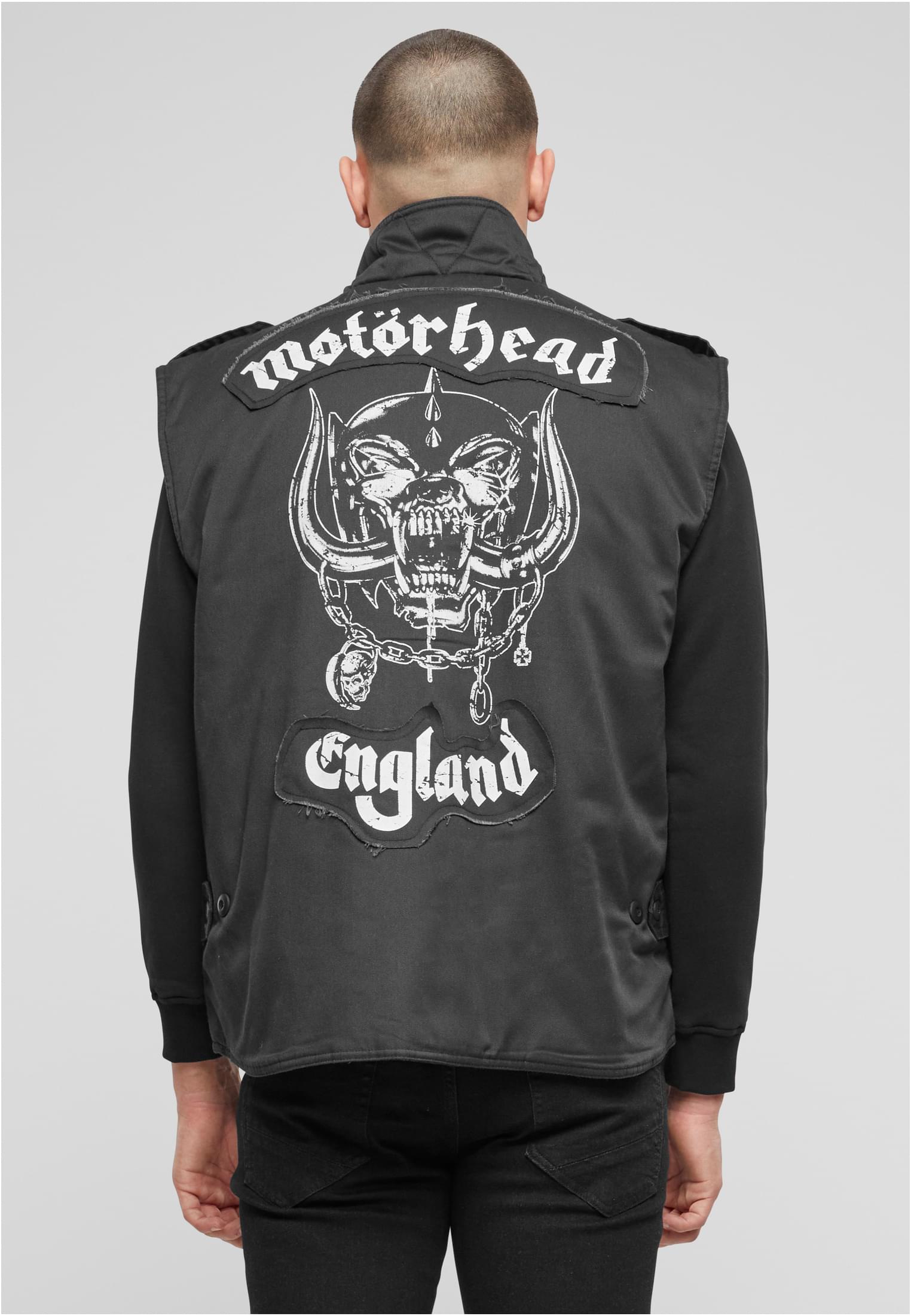 Motörhead Ranger Yelek siyah 7XL