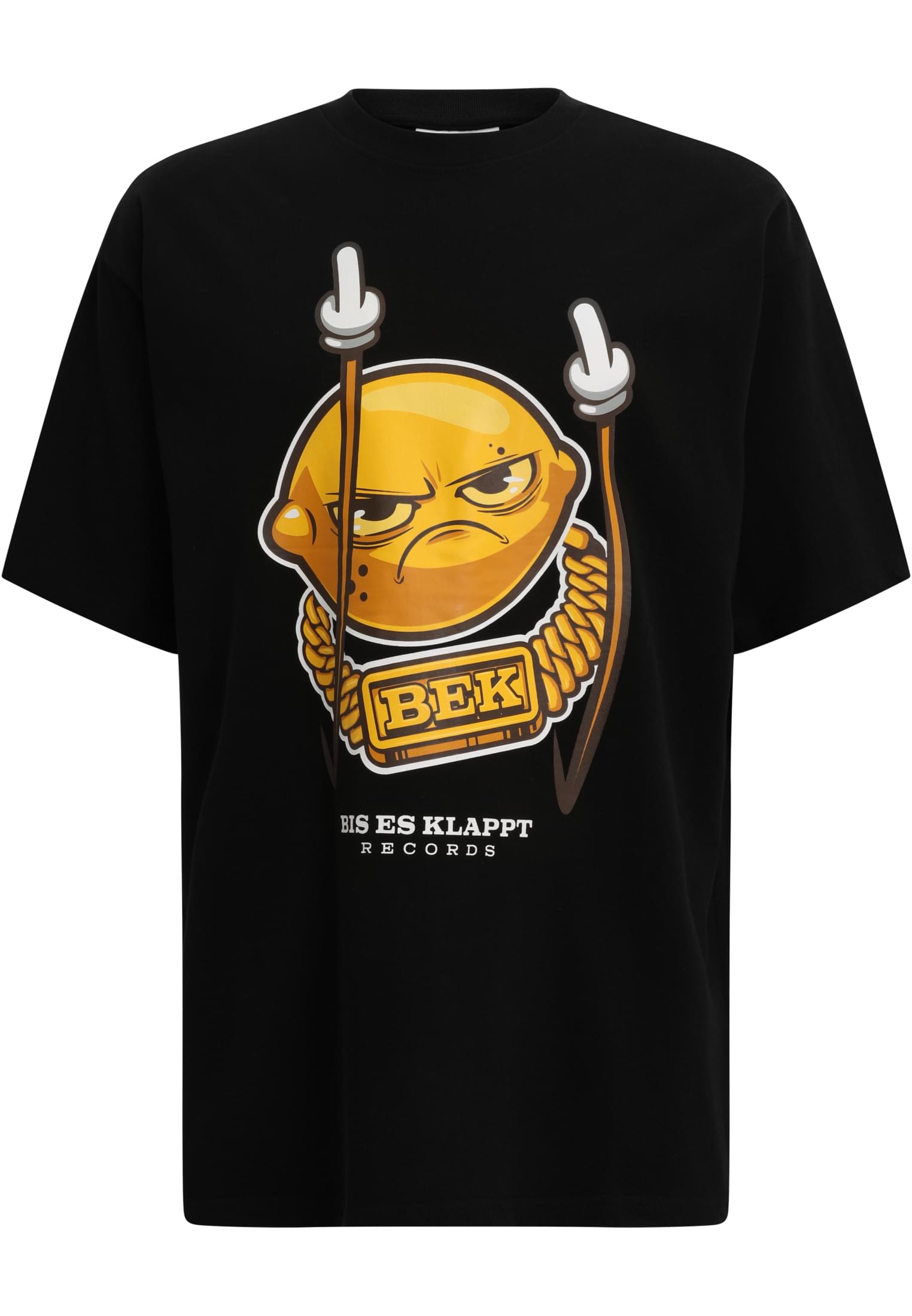 BEK x DEF Shirty T-Shirt black XL - workoutbrands.com