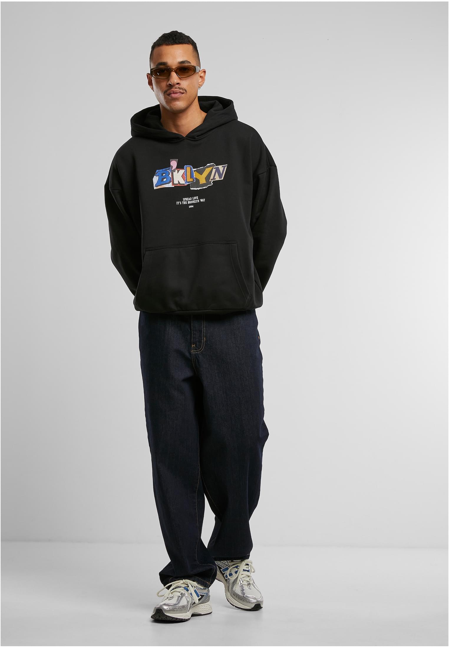 BRKLYN Hoodie black XXL - workoutbrands.com