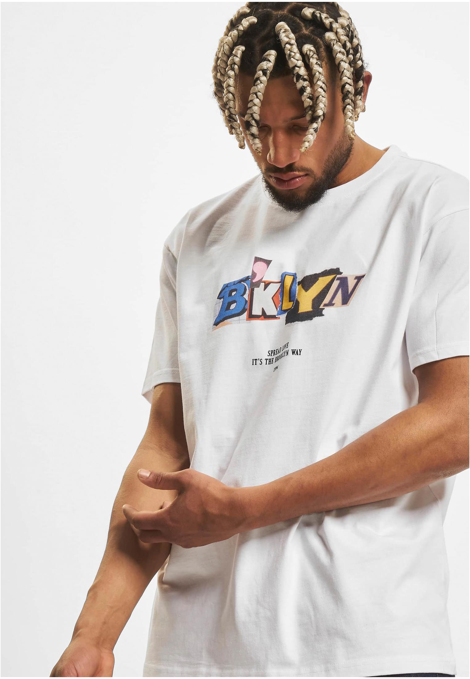BRKLYN Oversize Tee lightasphalt XXL - workoutbrands.com