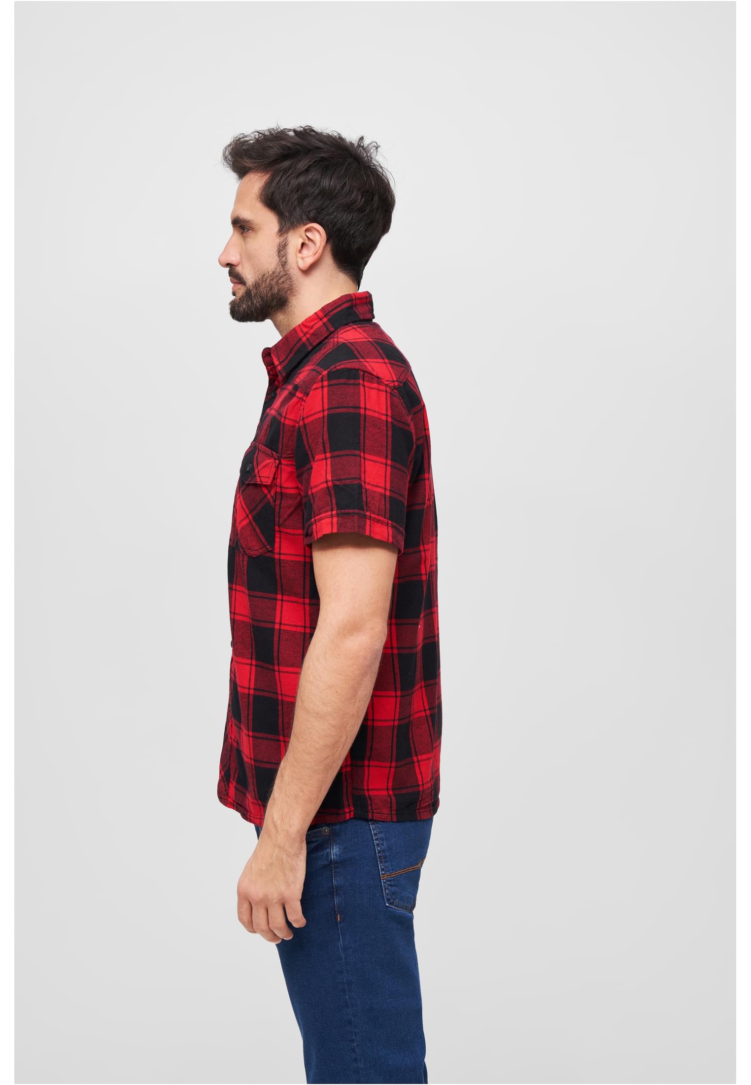 B Checkshirt Halfsleeve - workoutbrands.com
