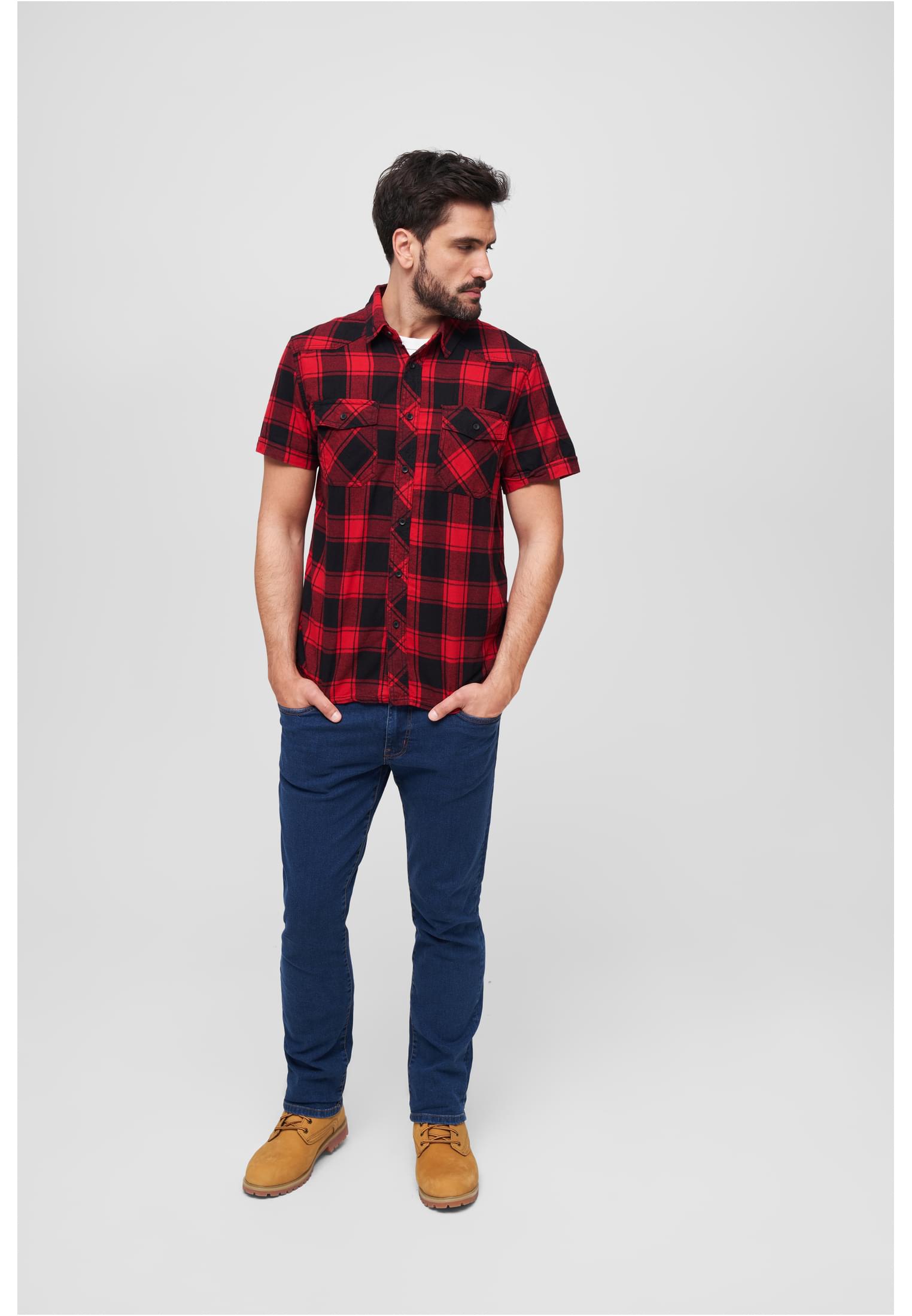 B Checkshirt Halfsleeve - workoutbrands.com