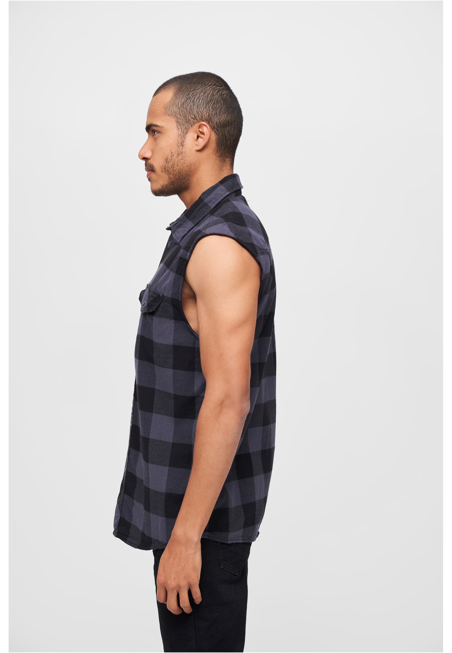 B Checkshirt Sleeveless - workoutbrands.com