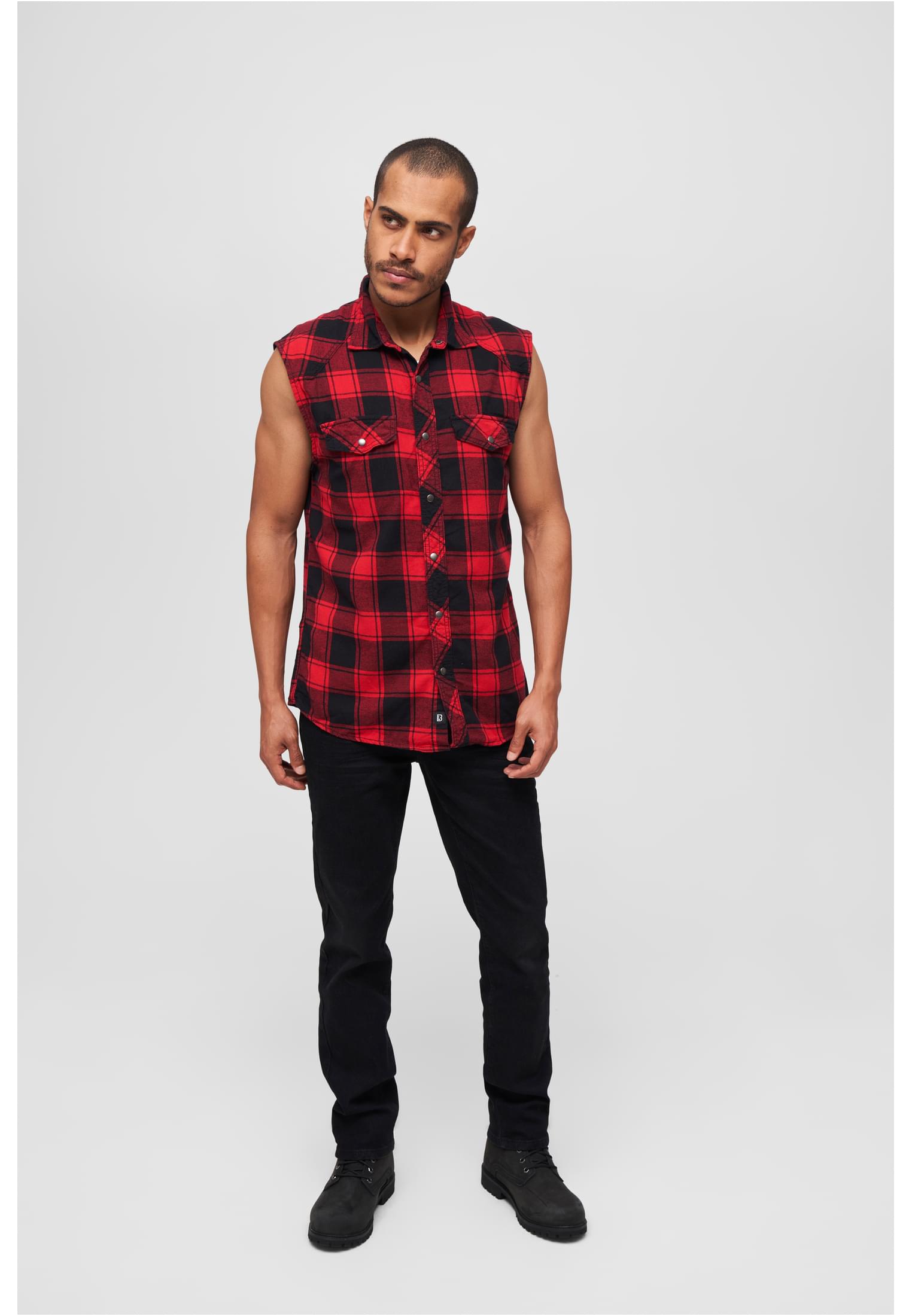 B Checkshirt Sleeveless - workoutbrands.com