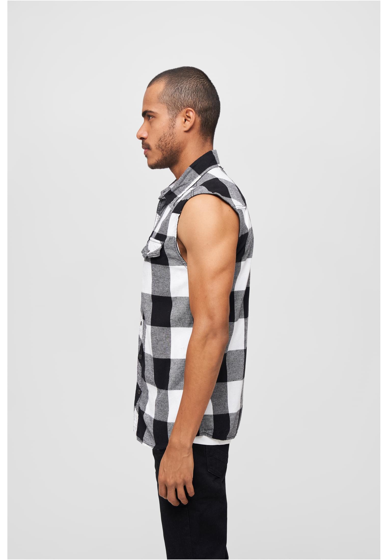 B Checkshirt Sleeveless - workoutbrands.com