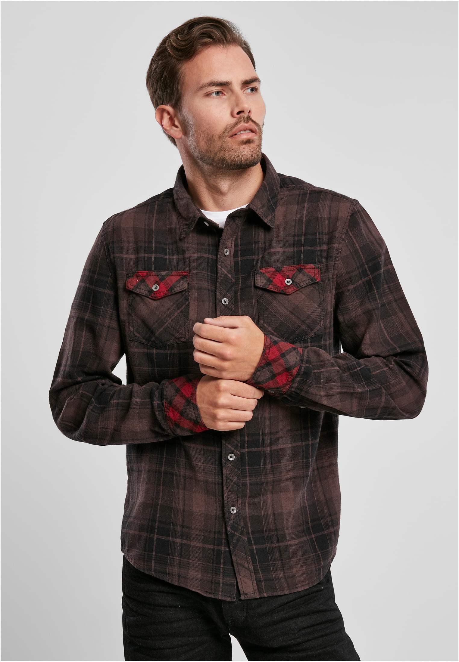 B Duncan Checked Shirt - workoutbrands.com