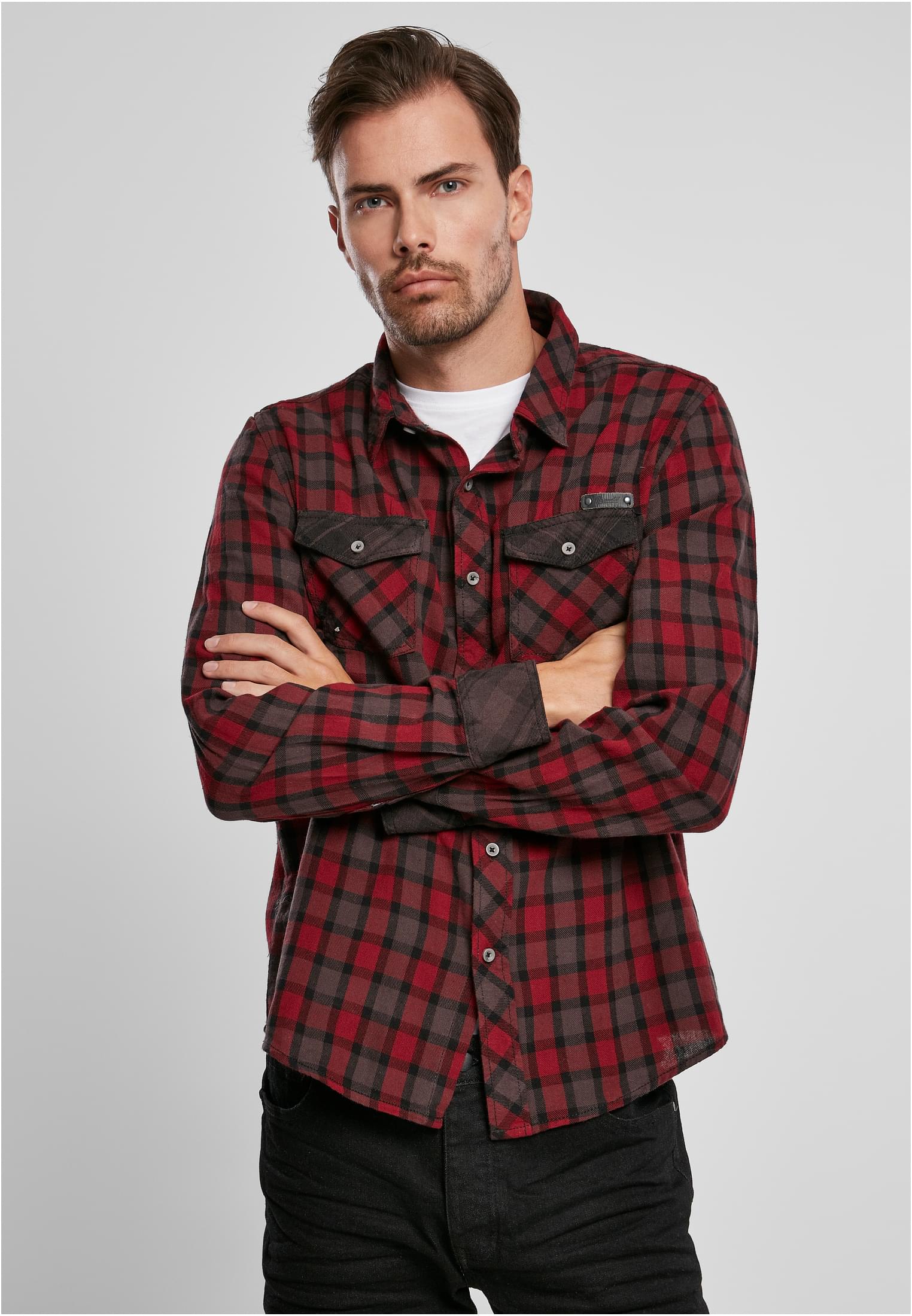 B Duncan Checked Shirt - workoutbrands.com