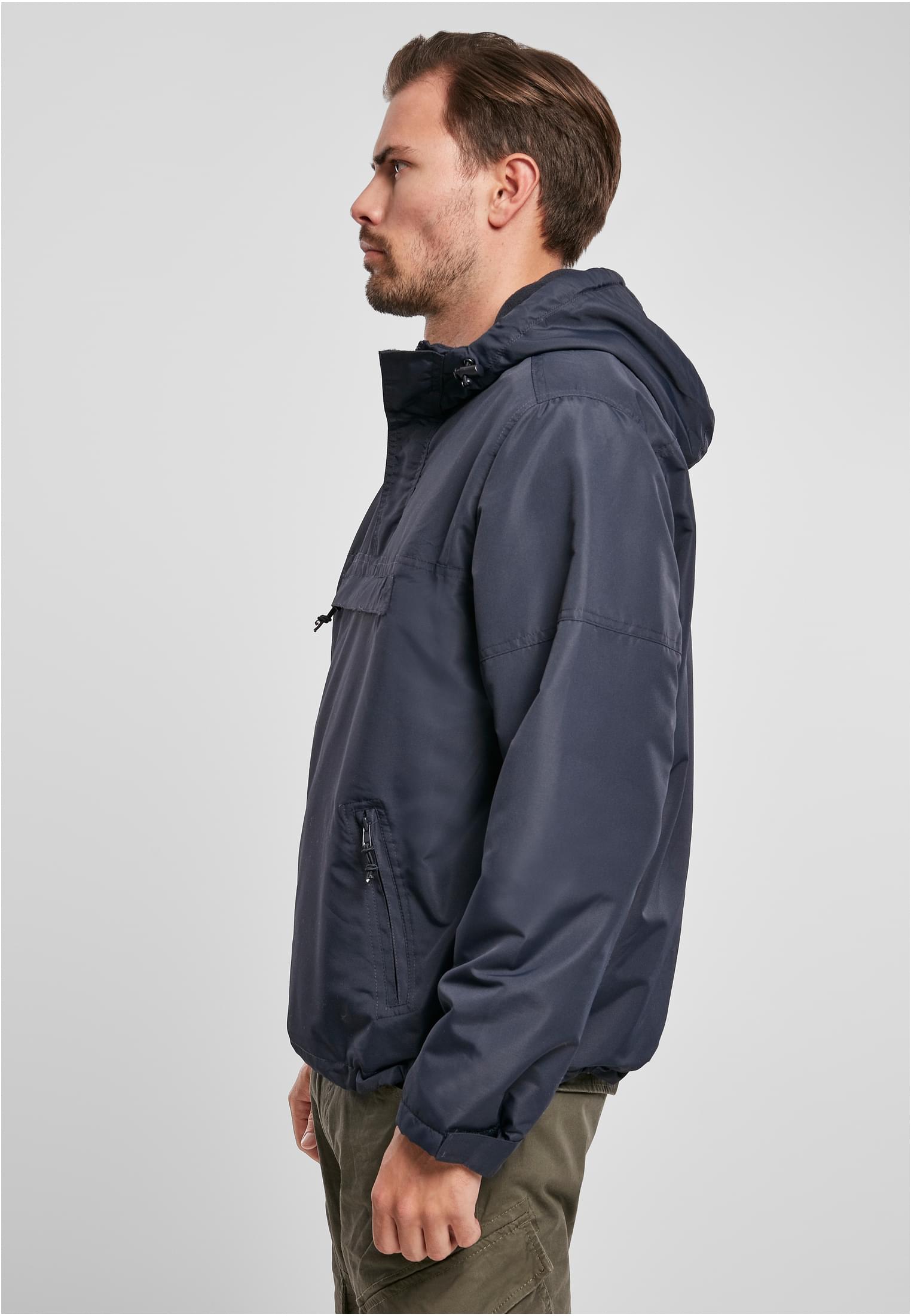 B Fleece Pull Over Windbreaker - workoutbrands.com