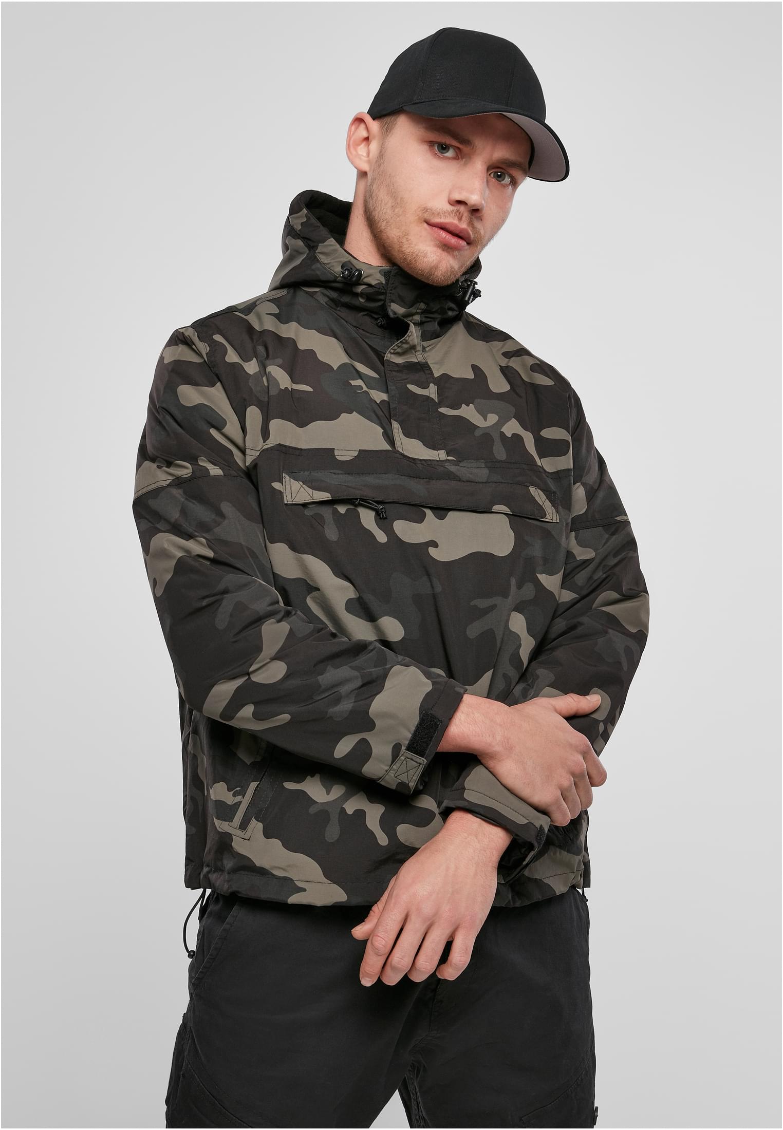 B Fleece Pull Over Windbreaker - workoutbrands.com