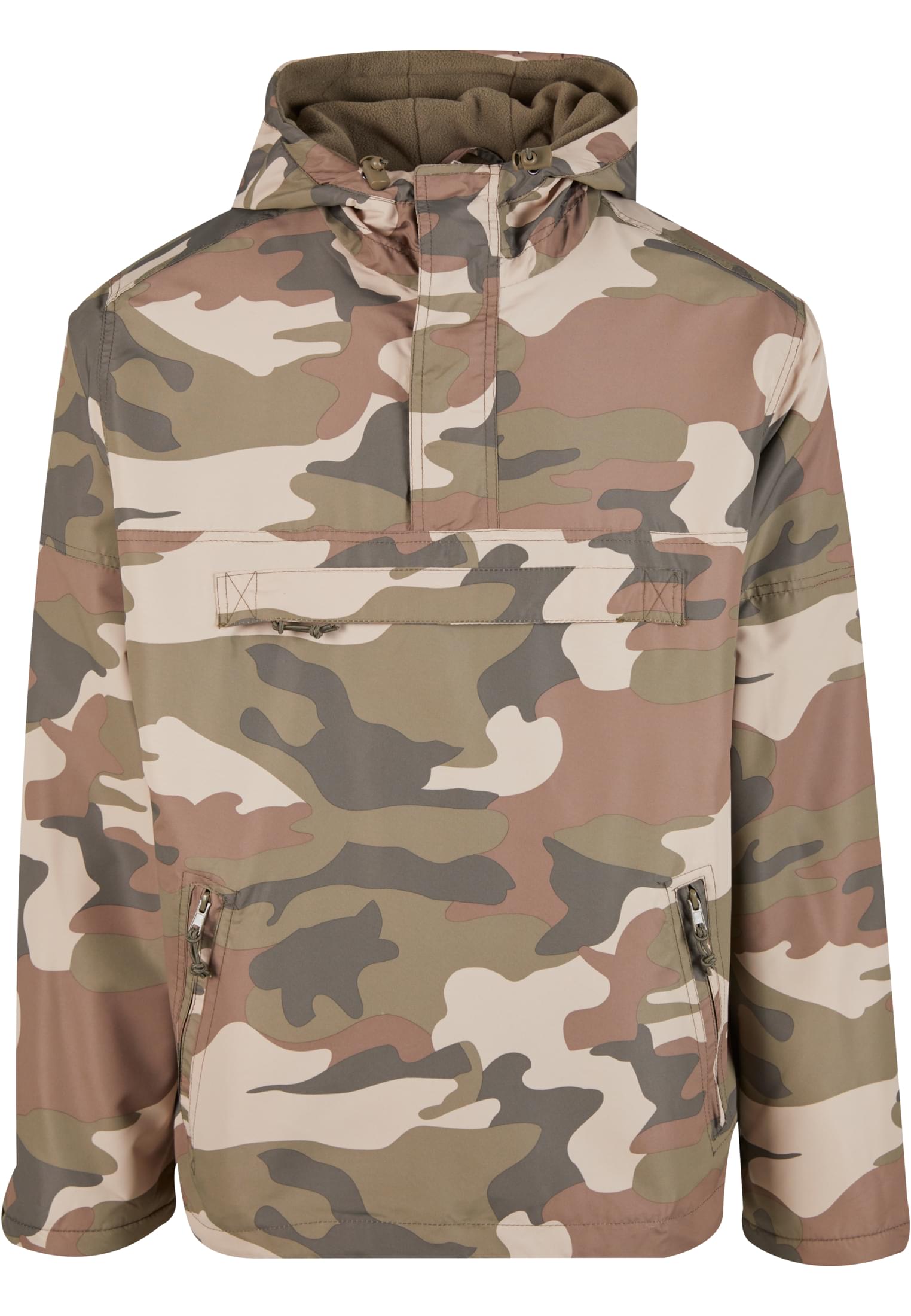 B Fleece Pull Over Windbreaker - workoutbrands.com